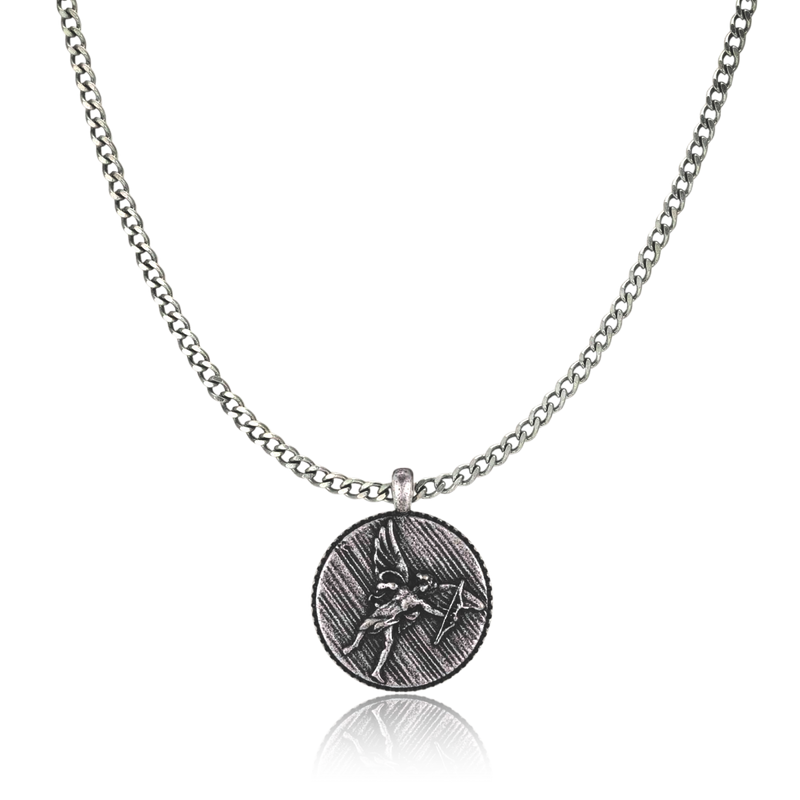 Cupid BRAVE Men's Necklace - Milas Jewels Shop