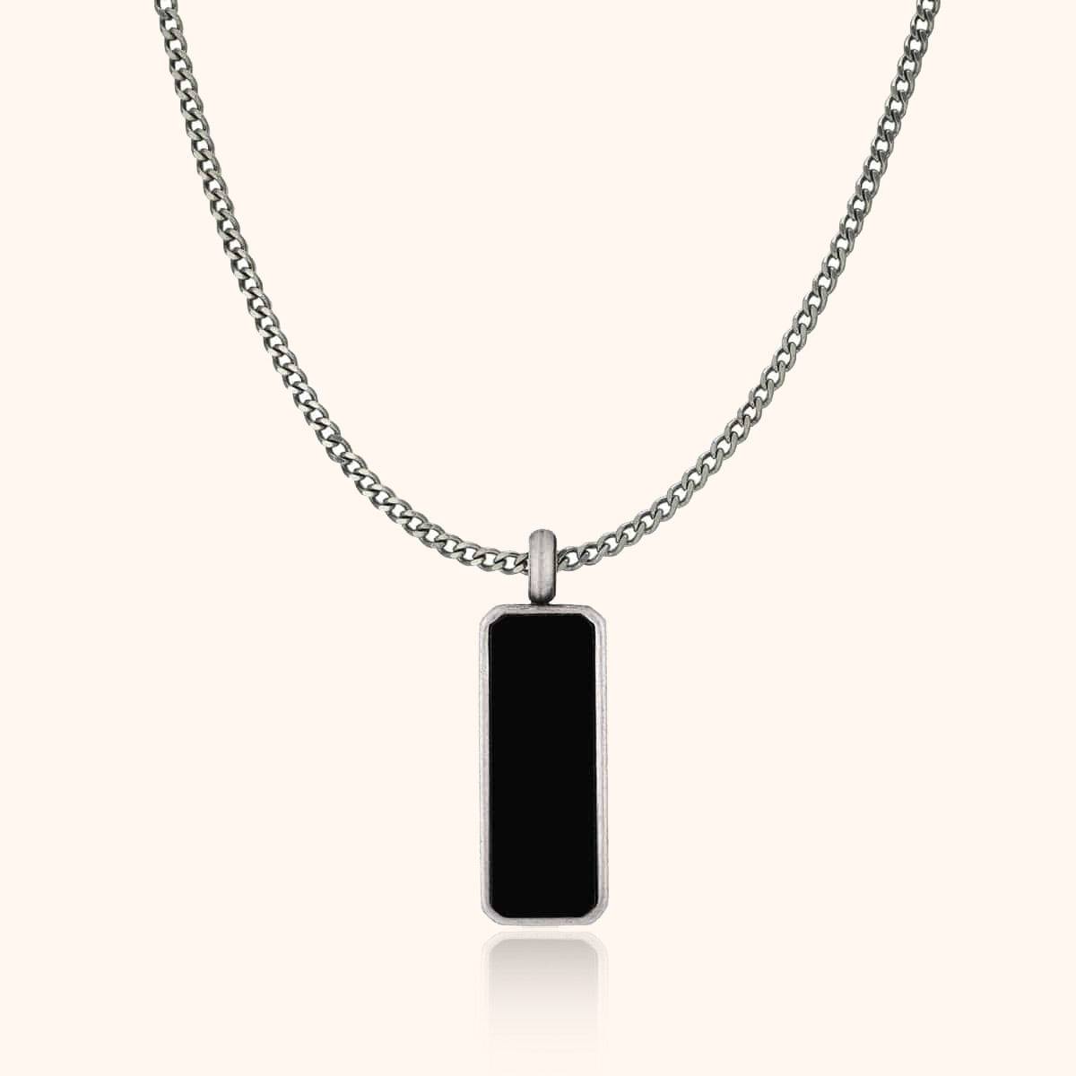 "Eclipse" BRAVE Men's Necklace - Milas Jewels Shop