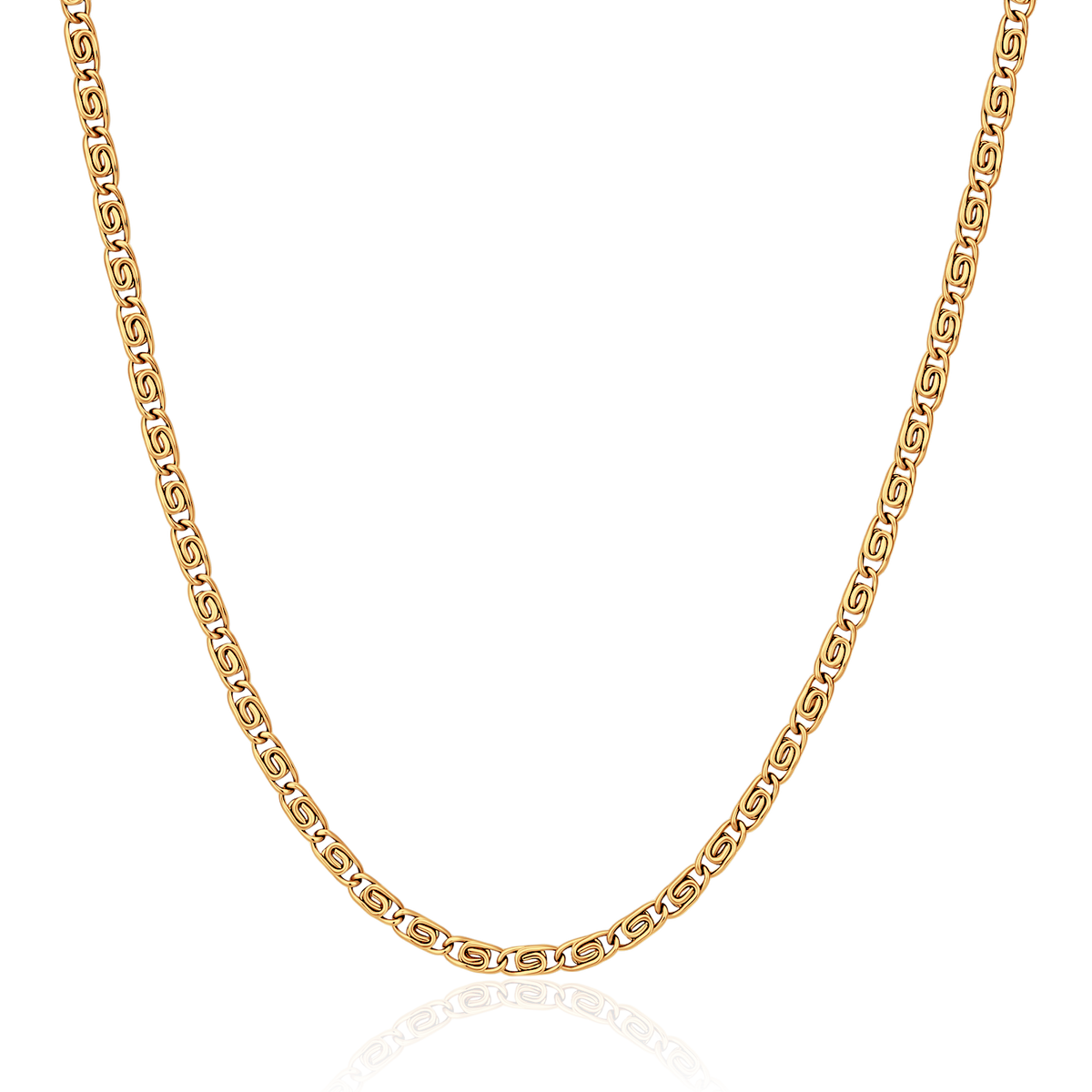 Greek BRAVE Men's Necklace