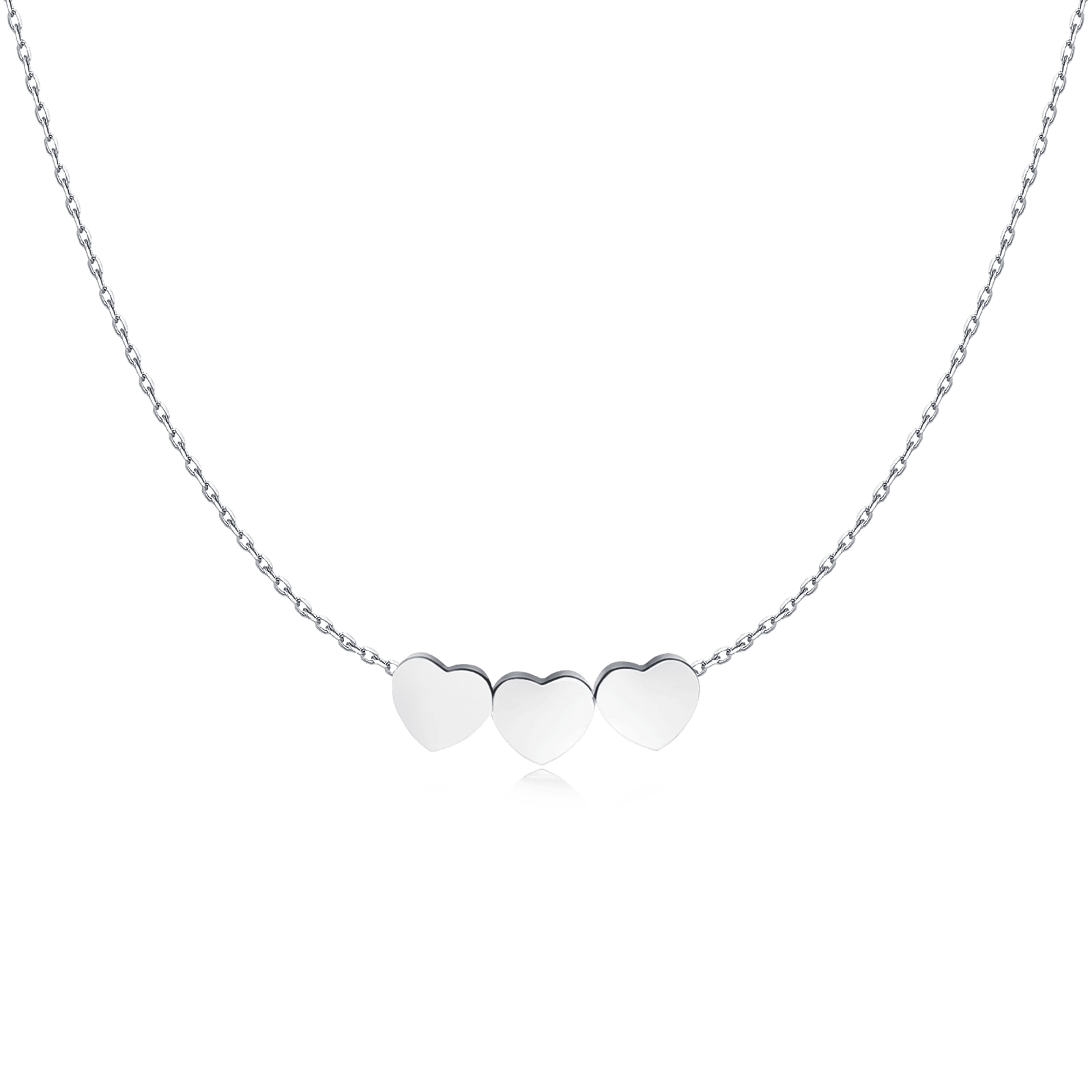 Hearts - 3 Times Love Necklace - Milas Jewels Shop