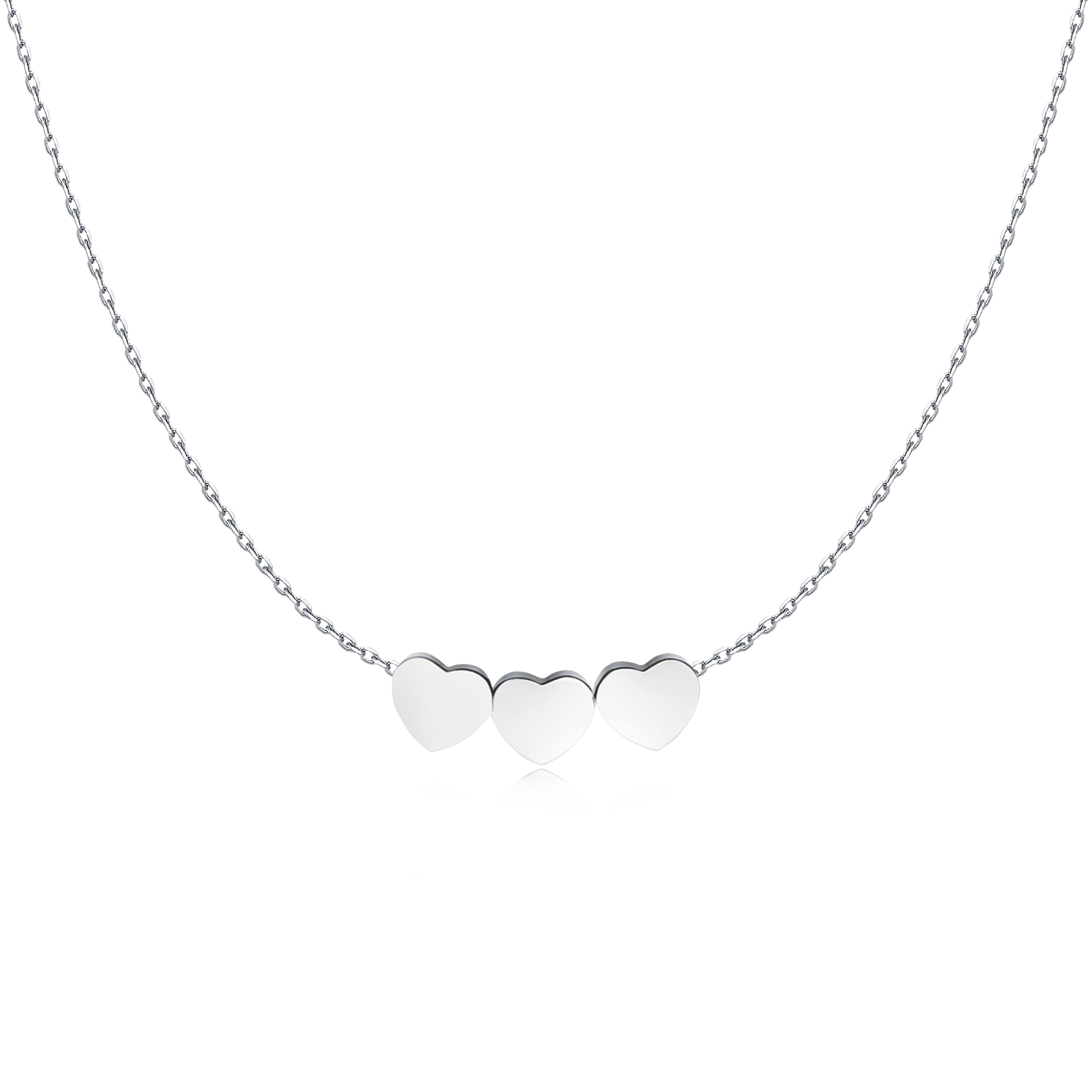 Hearts - 3 Times Love Necklace - Milas Jewels Shop