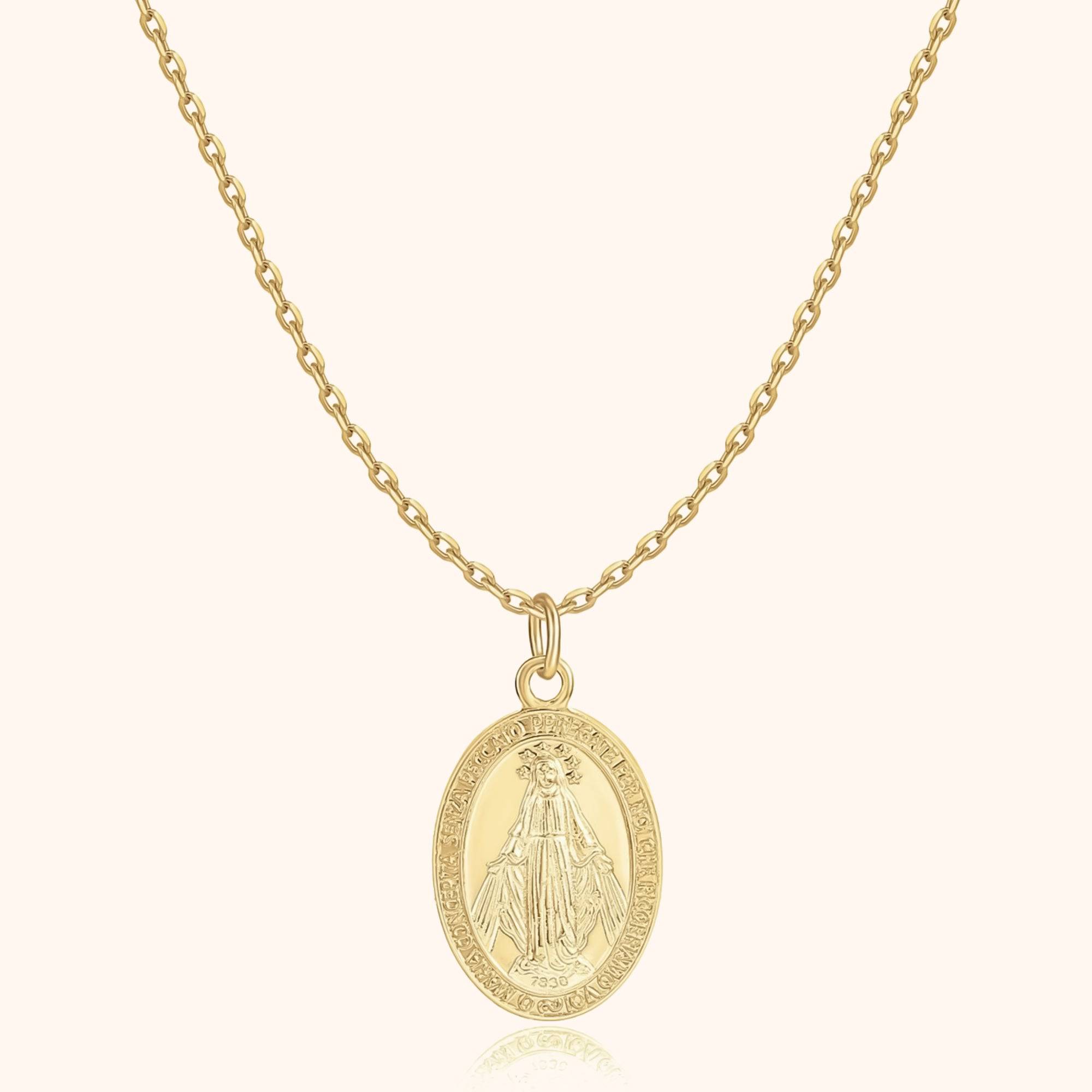 "Virgin Mary" Necklace - Milas Jewels Shop