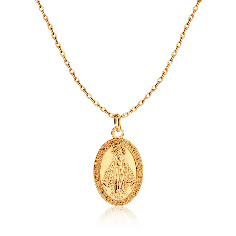 Virgin Mary Necklace