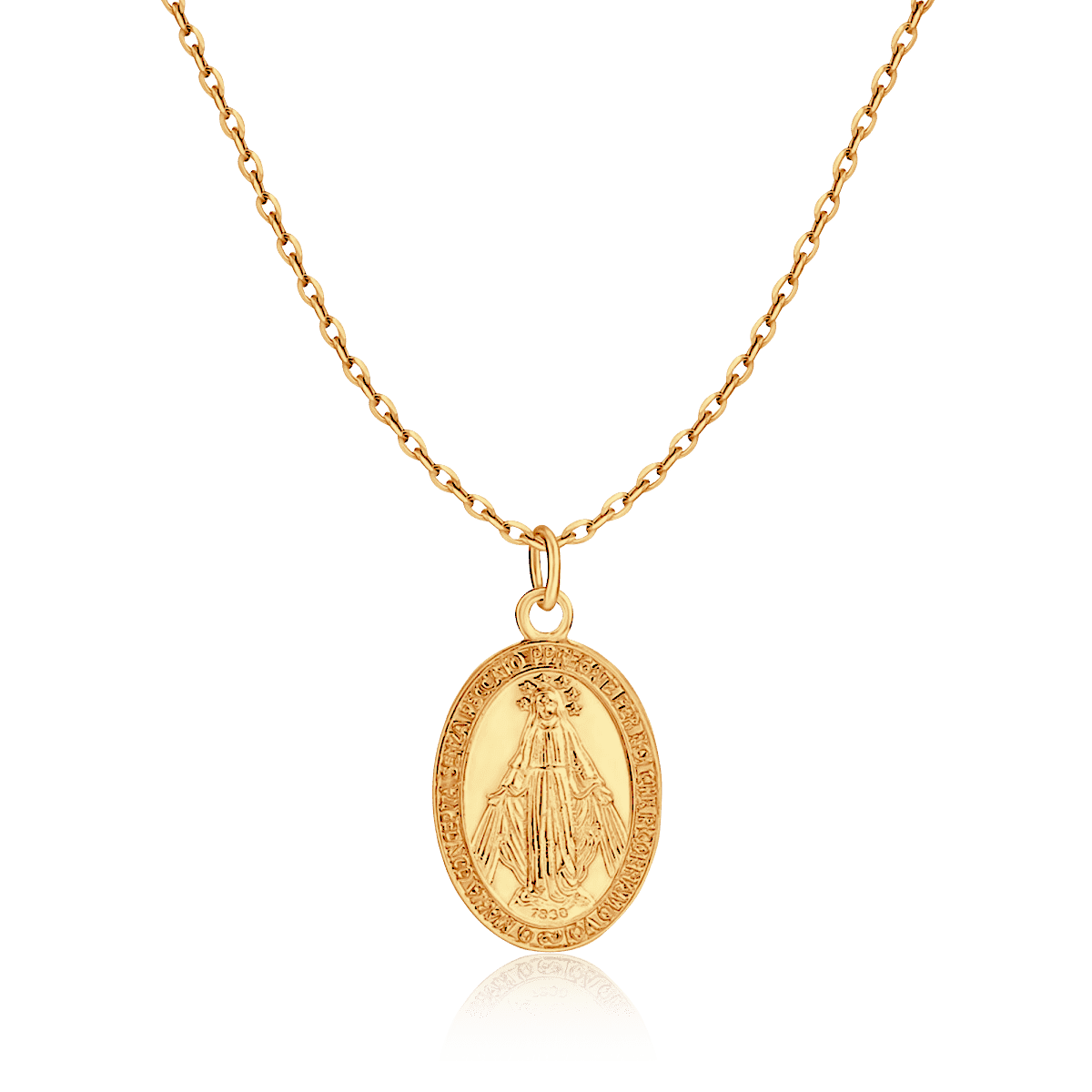 Virgin Mary Necklace