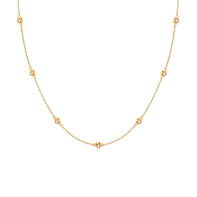 Diamonds Necklace - Milas Jewels Shop