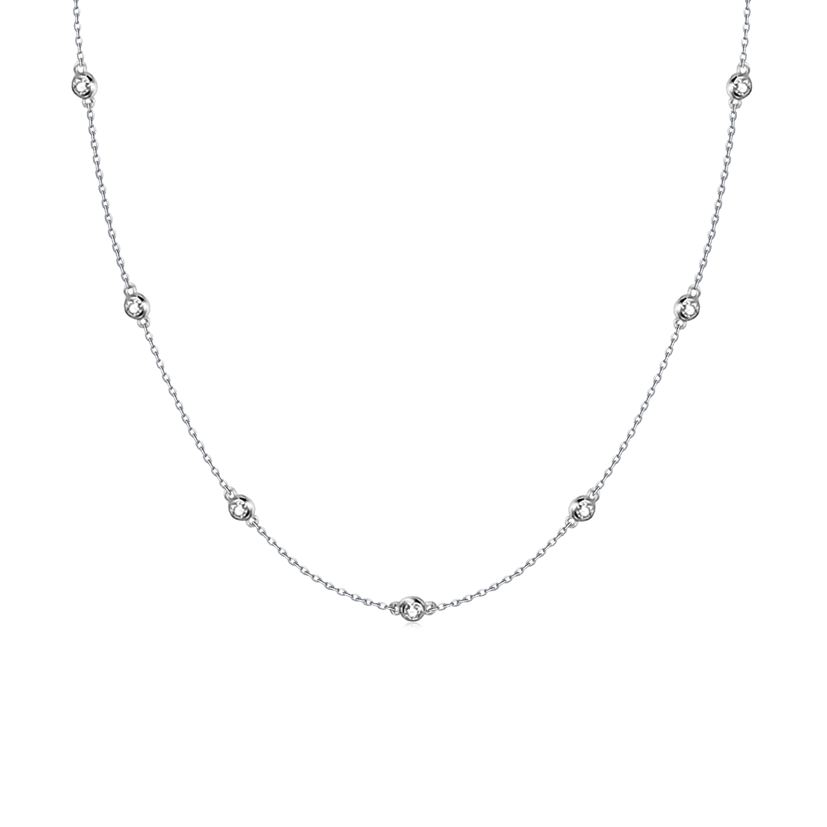 Diamonds Necklace - Milas Jewels Shop