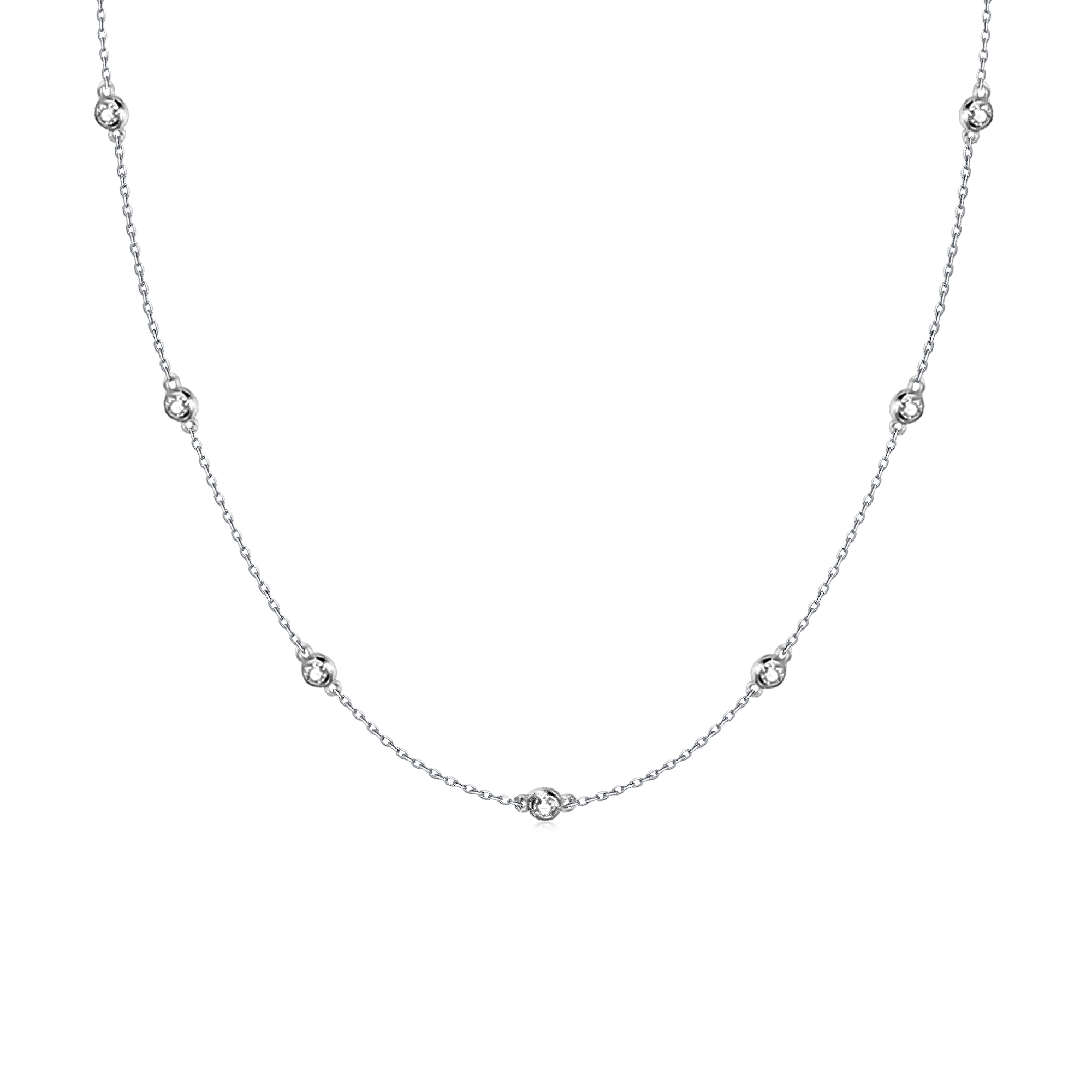 Diamonds Necklace - Milas Jewels Shop