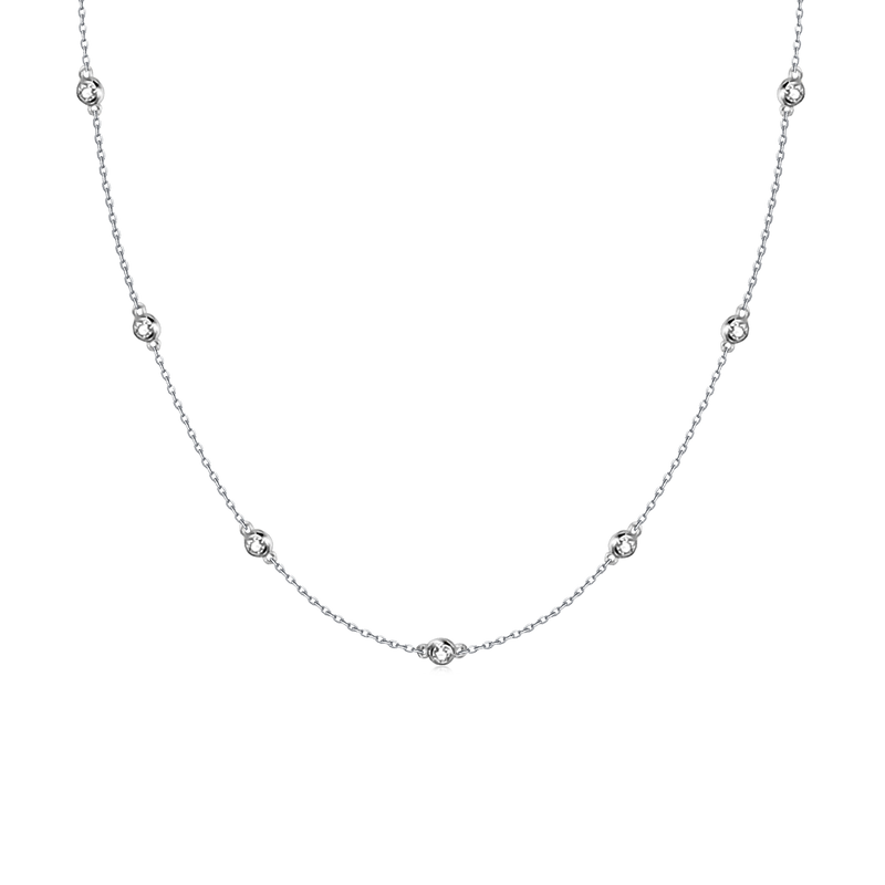 Diamonds Necklace - Milas Jewels Shop