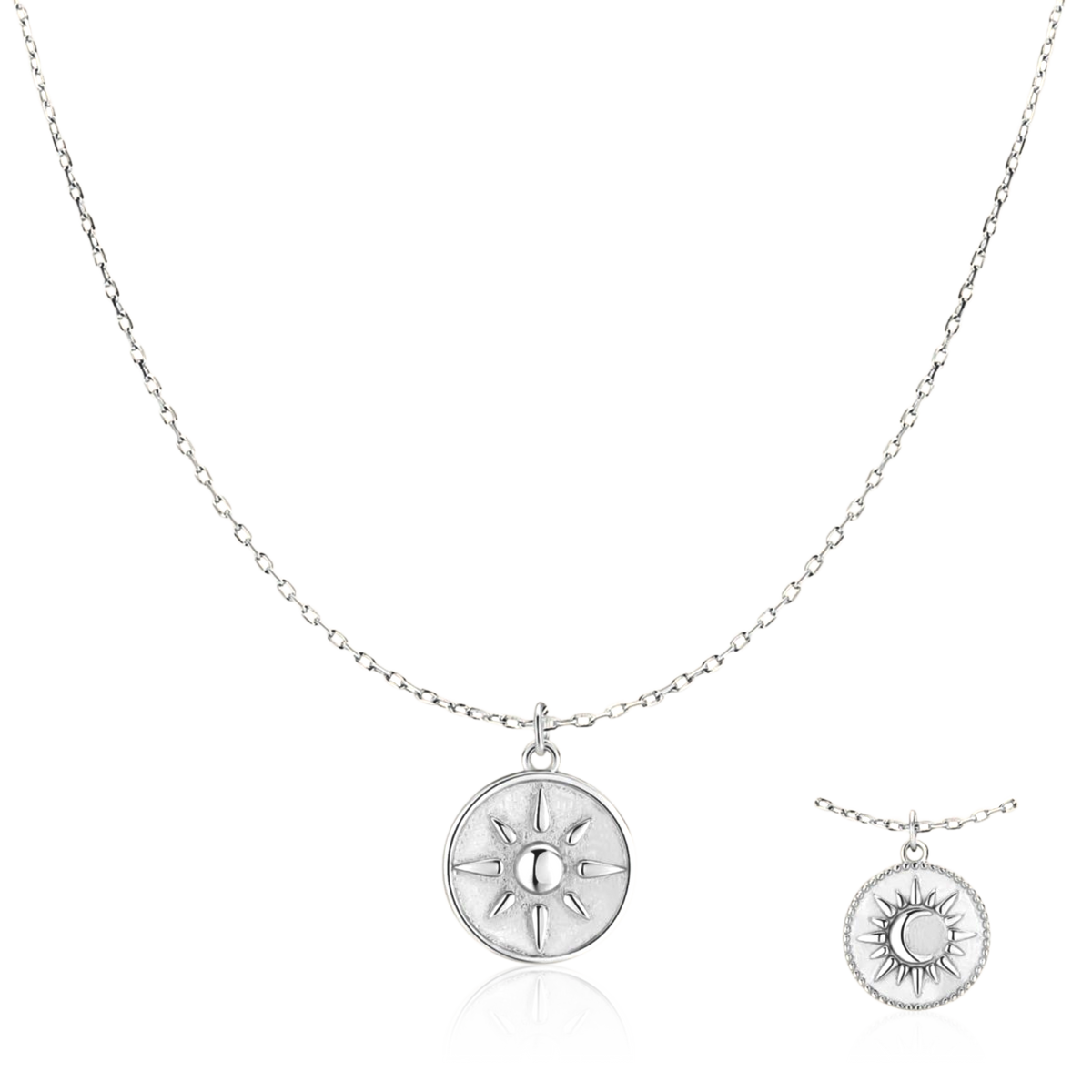 Moon and Sun Necklace - Milas Jewels Shop