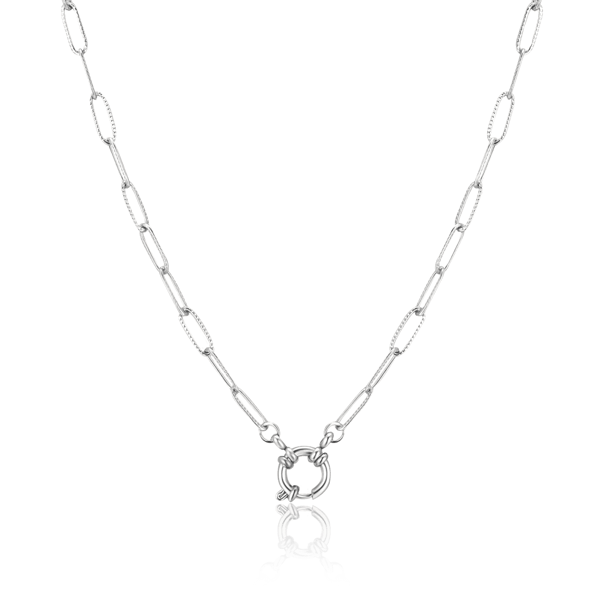 Prisoner Circle Necklace - Milas Jewels Shop