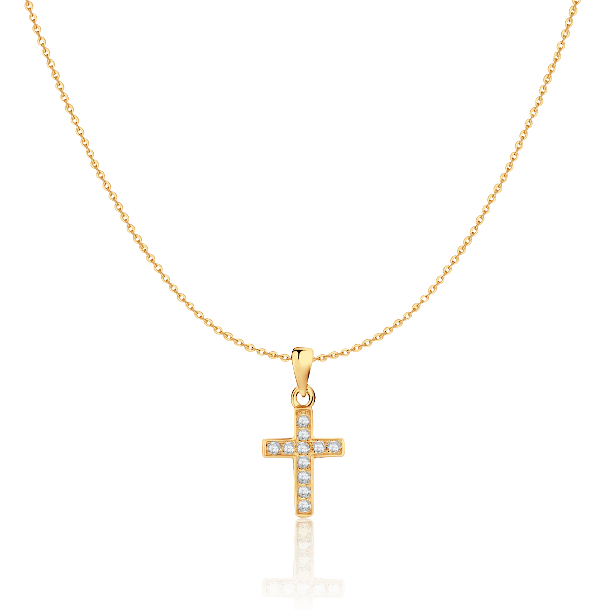 Luminous Cross Necklace