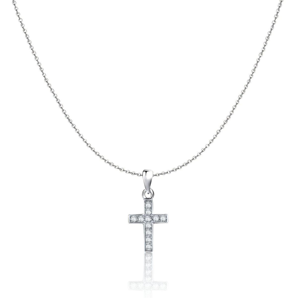 Luminous Cross Necklace