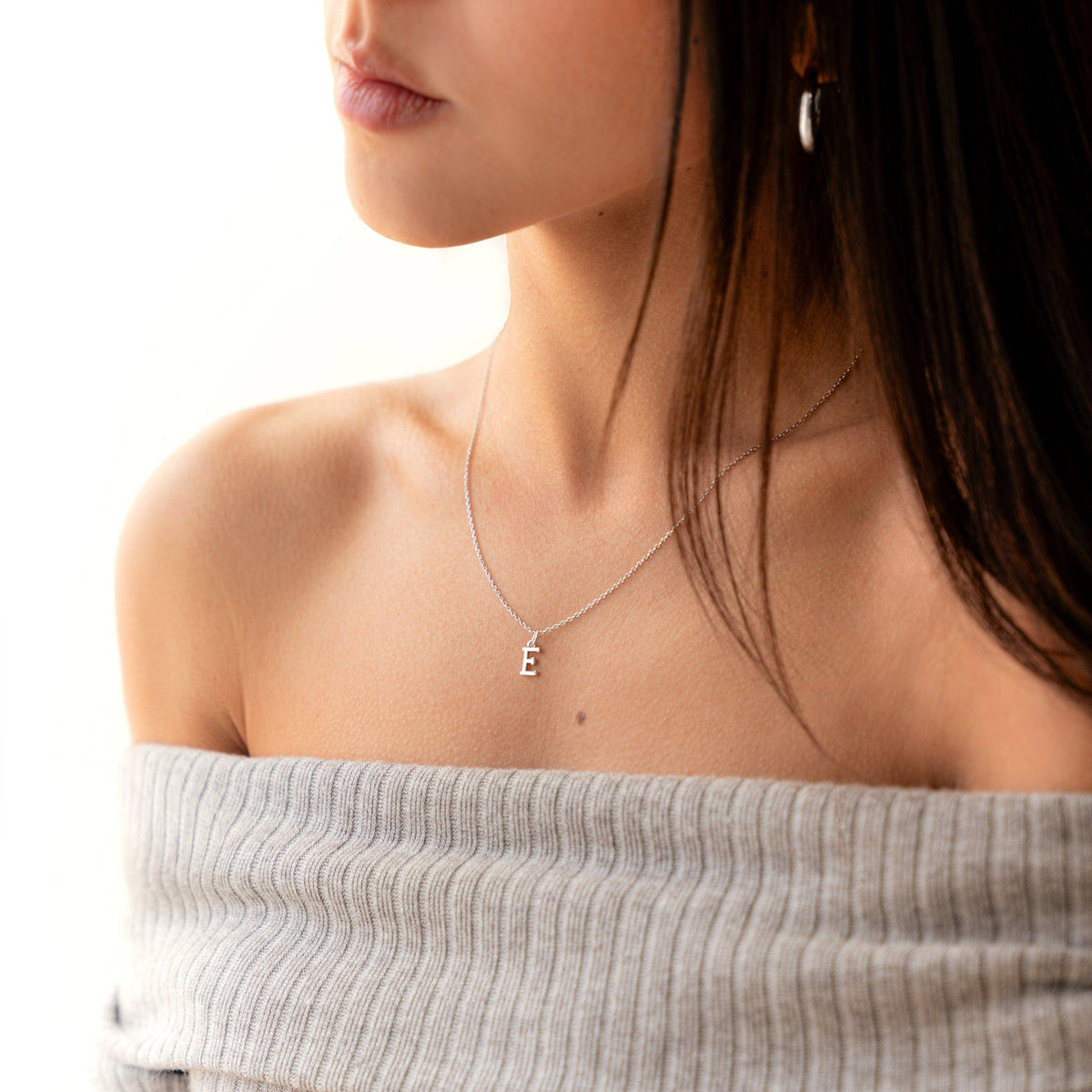 "Little Letter" Necklace - Milas Jewels Shop