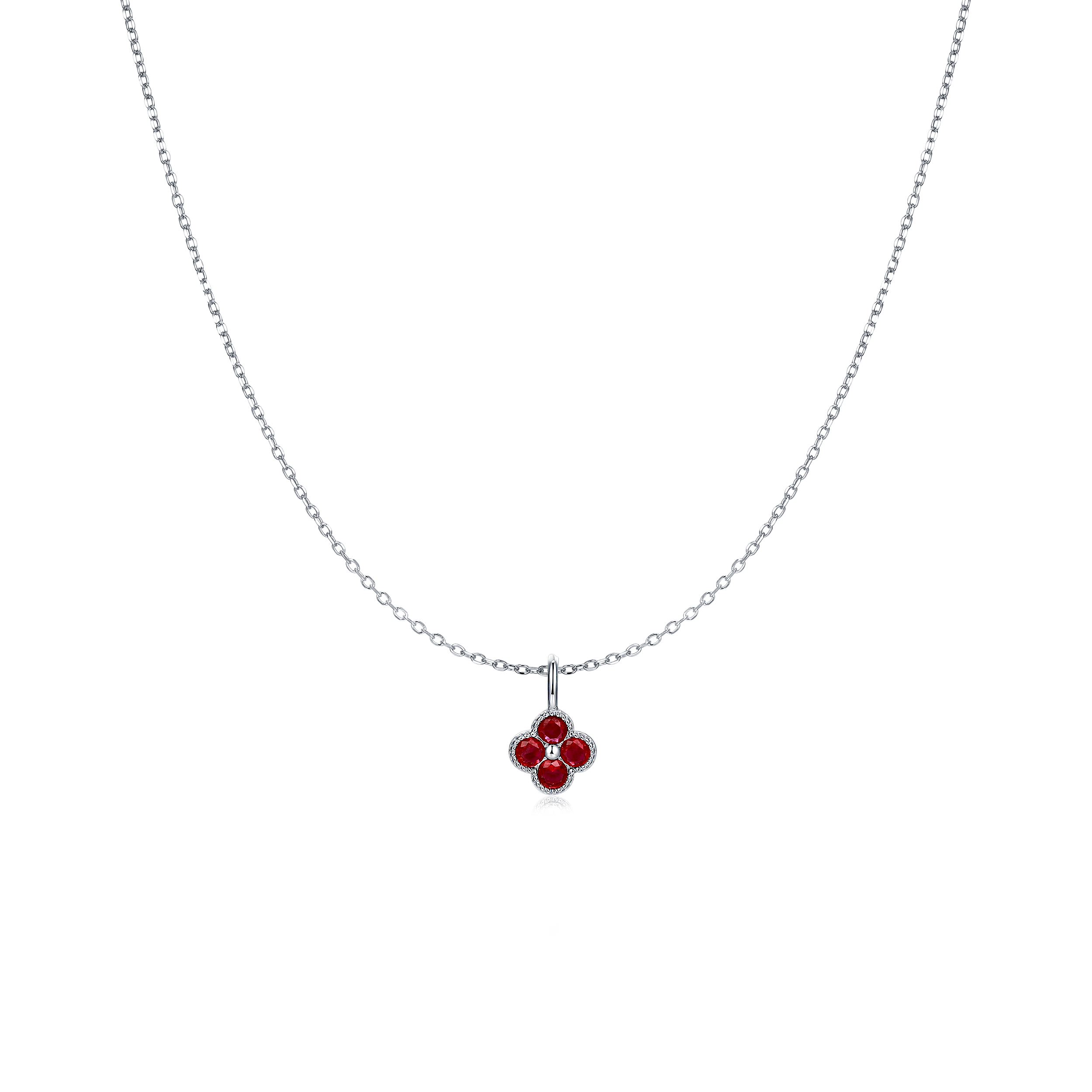 Country Flower Necklace - Milas Jewels Shop