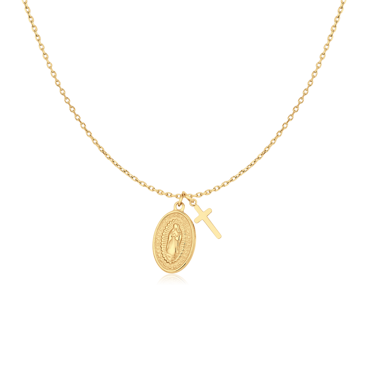 Virgin of Guadalupe Necklace - Milas Jewels Shop