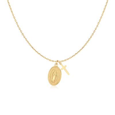 Virgin of Guadalupe Necklace - Milas Jewels Shop
