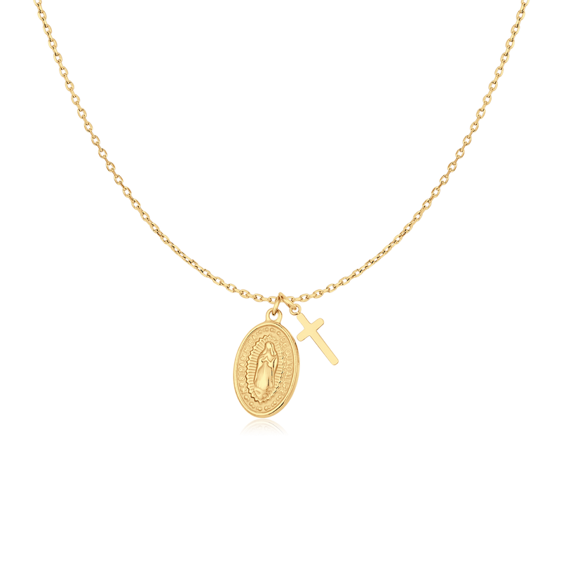 Virgin of Guadalupe Necklace - Milas Jewels Shop