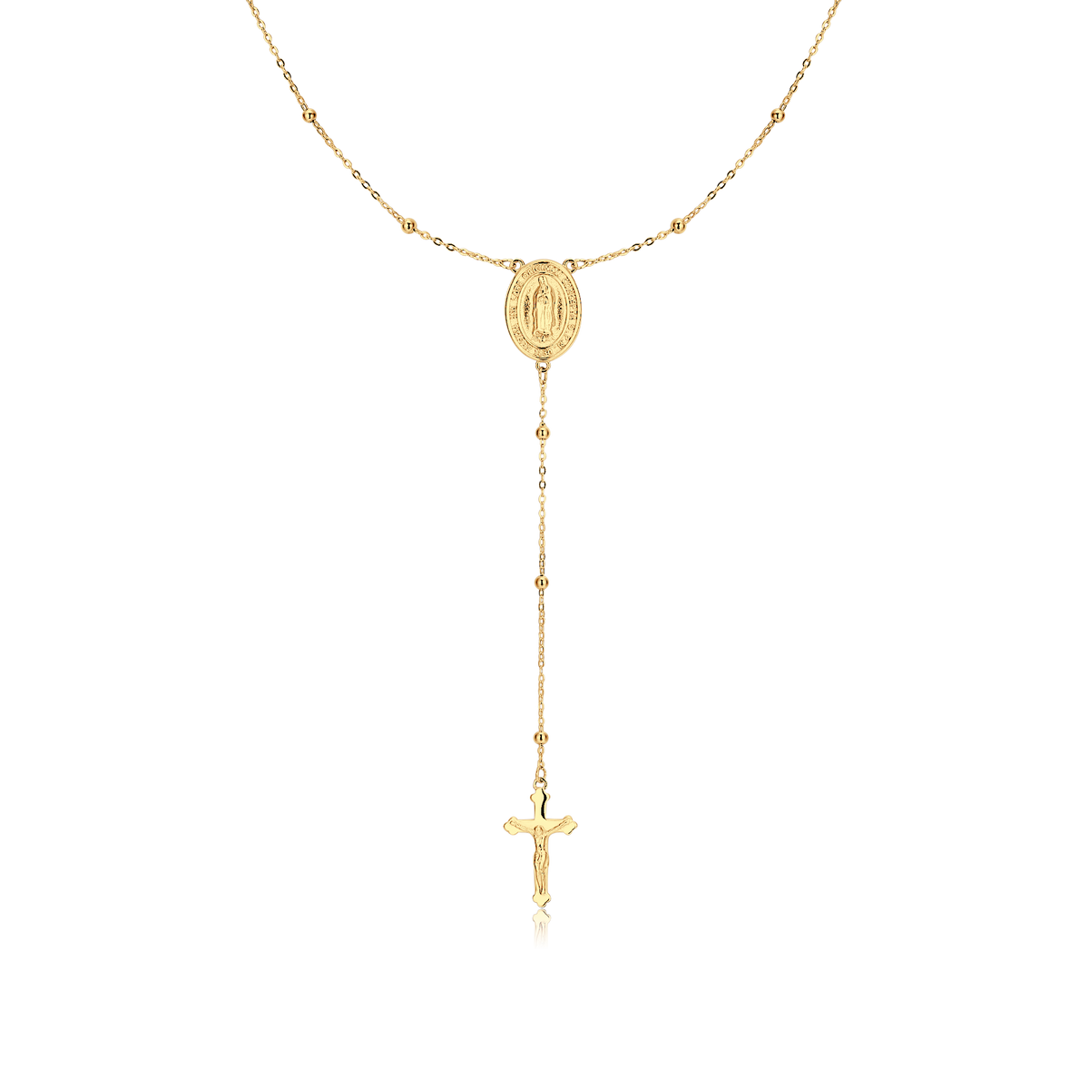 Miraculous Virgin Mary Necklace - Milas Jewels Shop