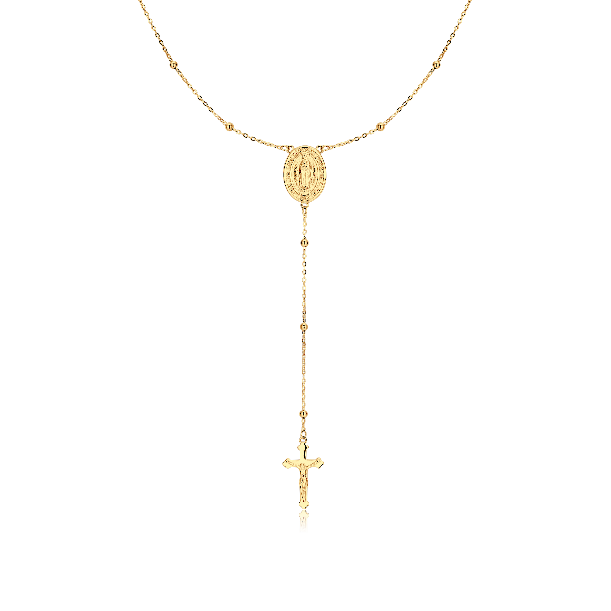 Miraculous Virgin Mary Necklace - Milas Jewels Shop