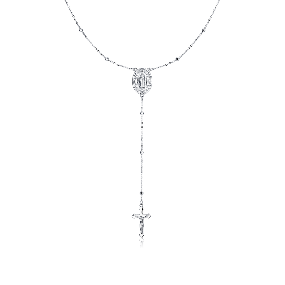 Miraculous Virgin Mary Necklace - Milas Jewels Shop