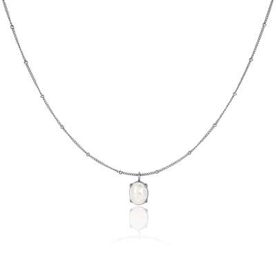 Iridescent Opal Necklace