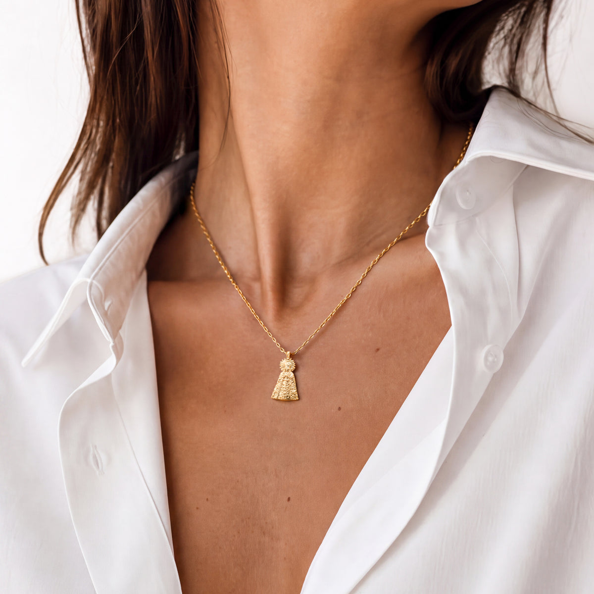 Virgin of Macarena Necklace