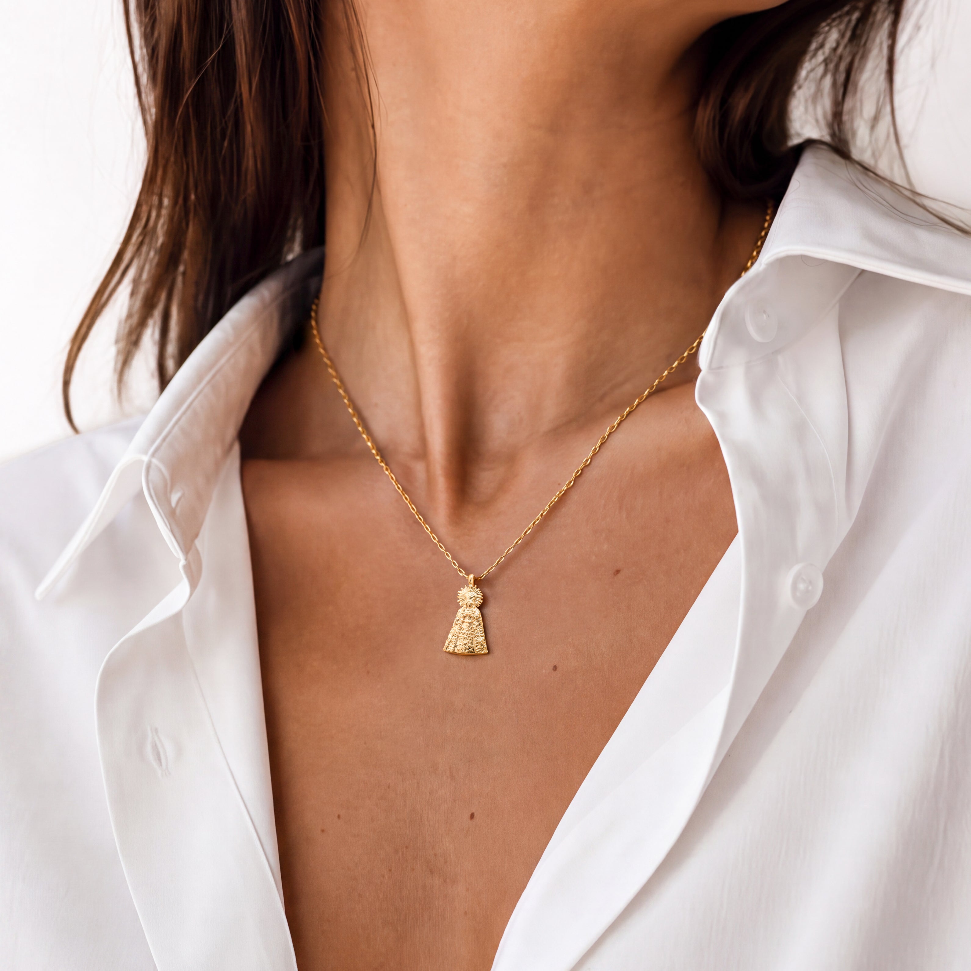 Virgin of Macarena Necklace