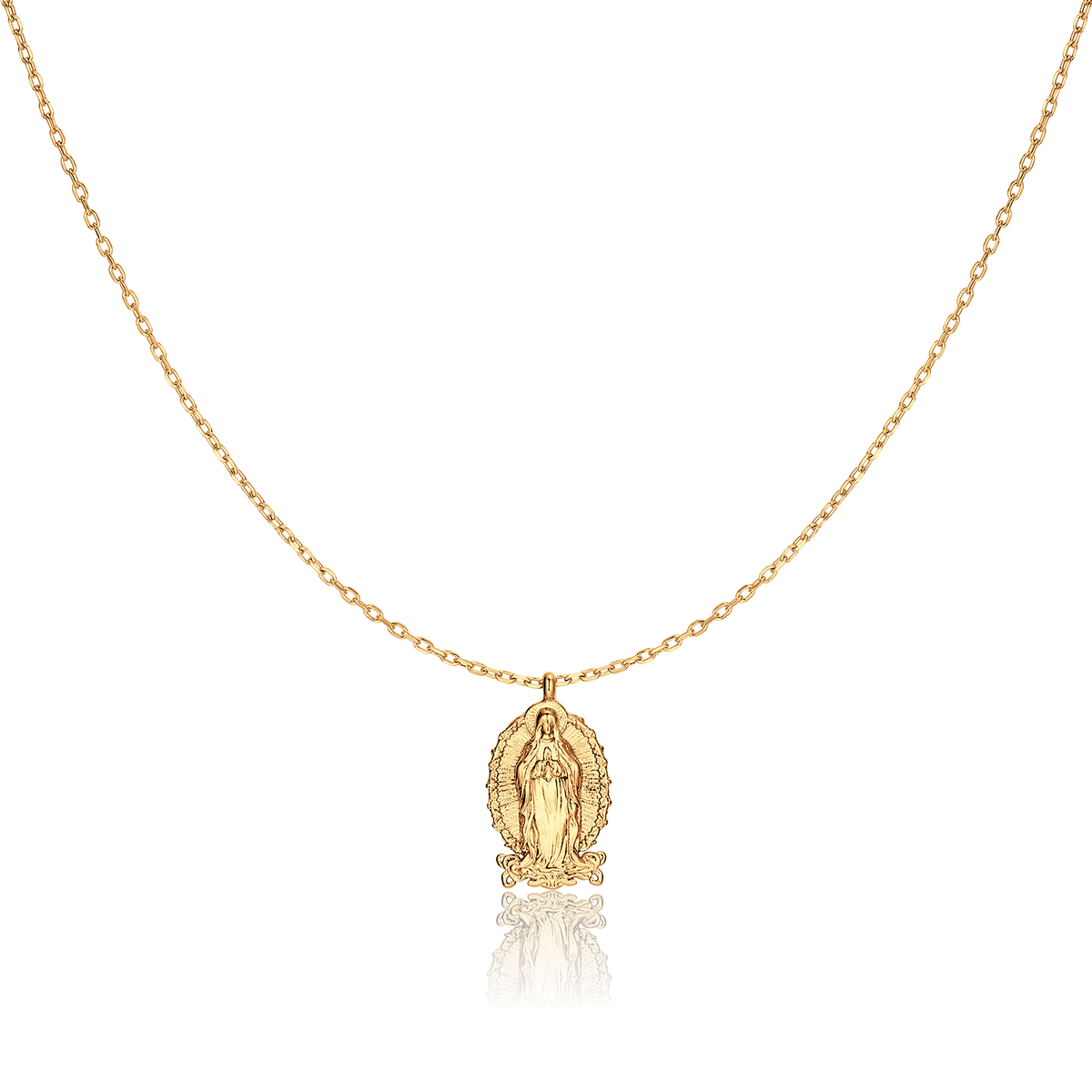 Guadalupe Virgin Necklace