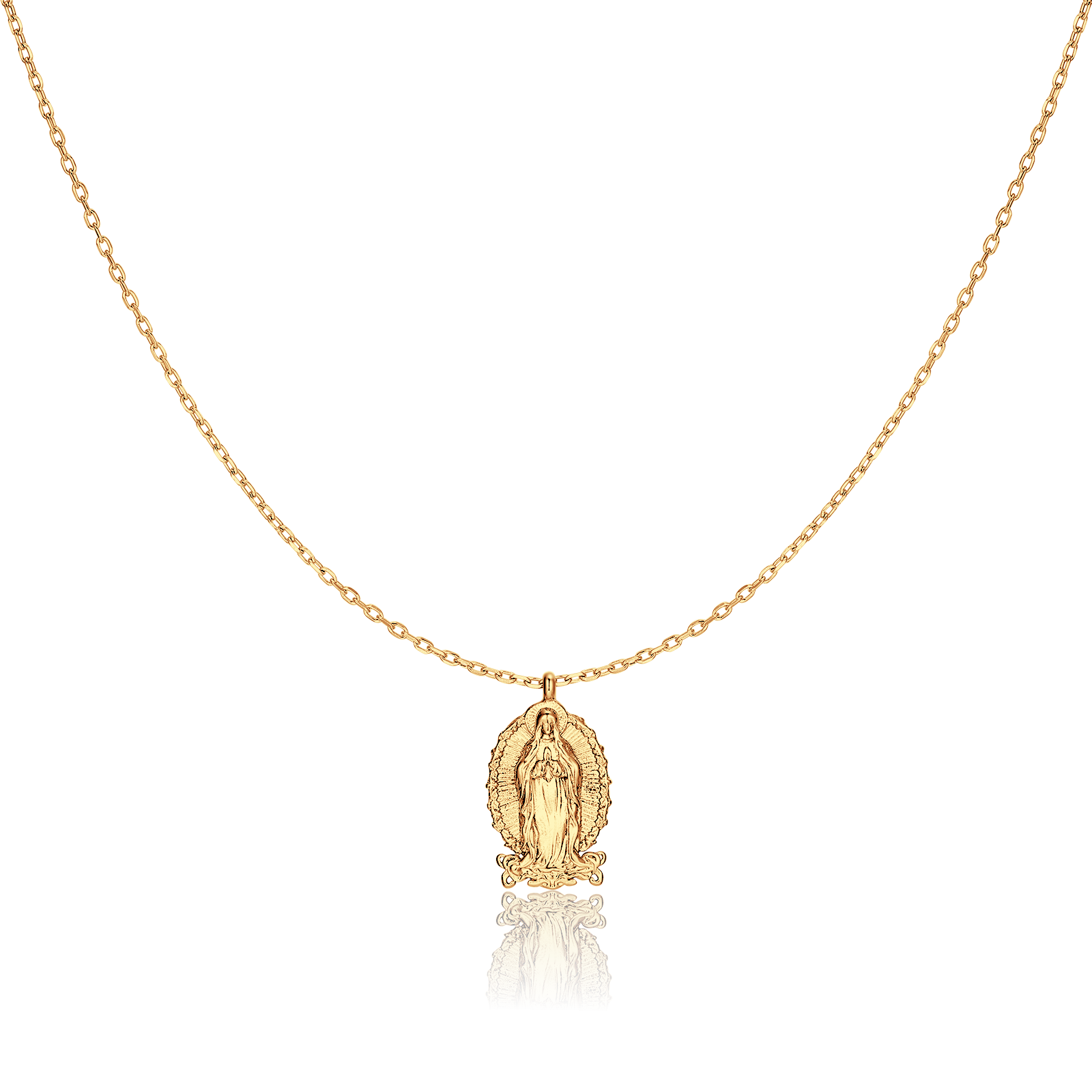 Guadalupe Virgin Necklace