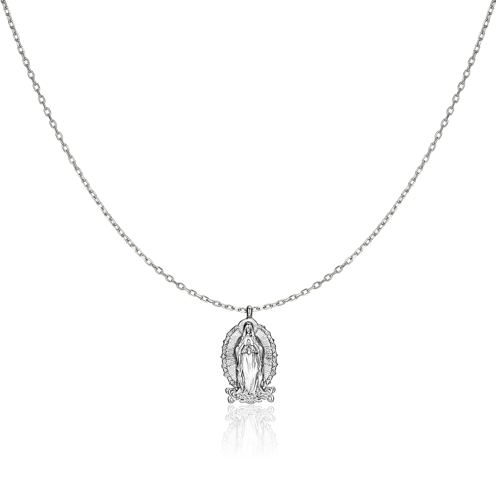 Guadalupe Virgin Necklace