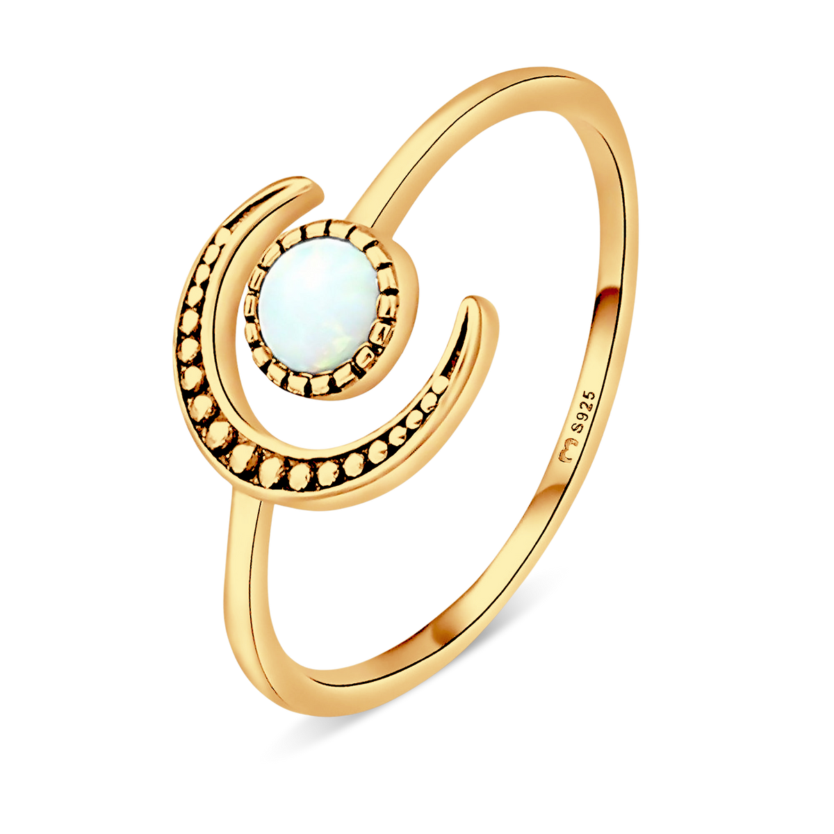 Sweet Moon Ring - Milas Jewels Shop