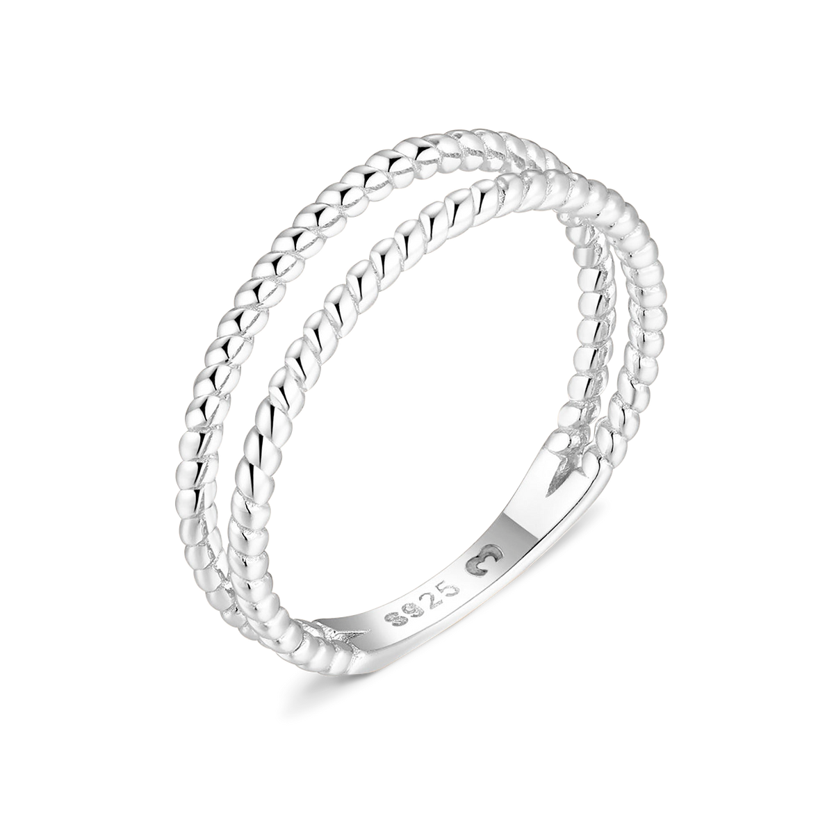 Twisted Lines Ring - Milas Jewels Shop