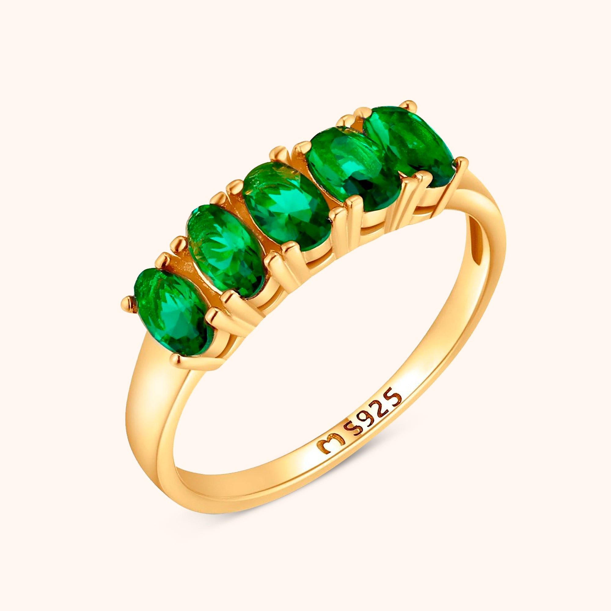 "Emerald" Ring - Milas Jewels Shop