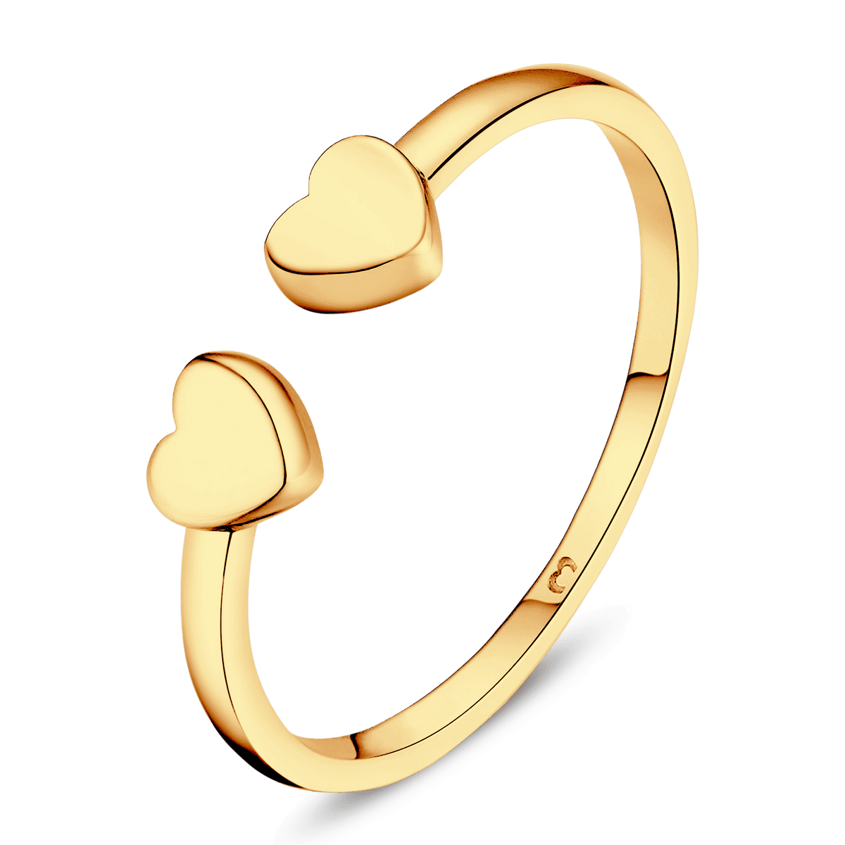 Duplo Heart Ring