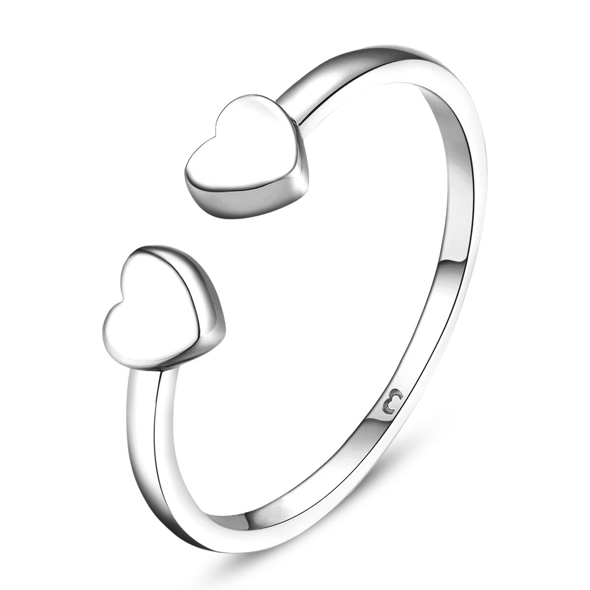 Duplo Heart Ring