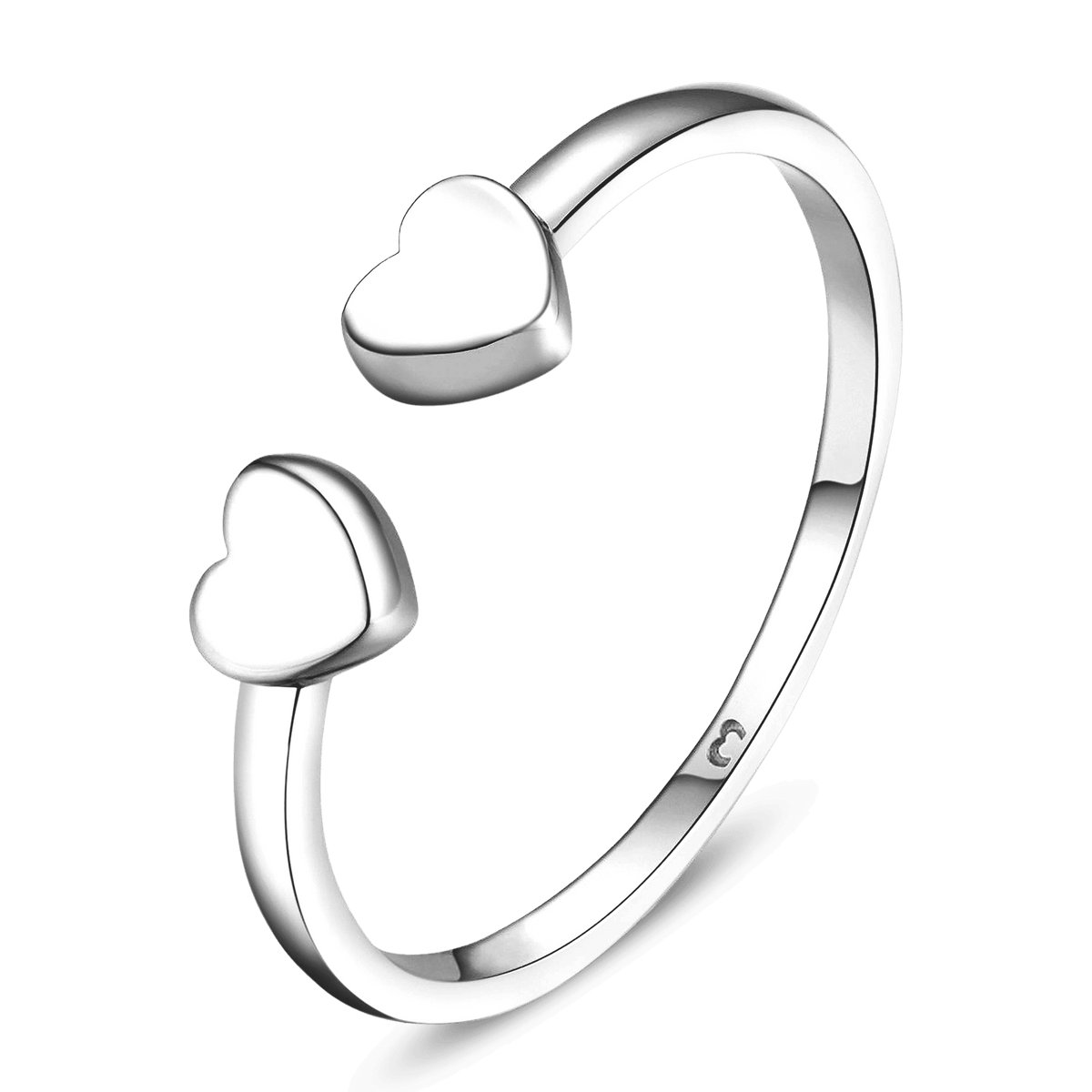Duplo Heart Ring