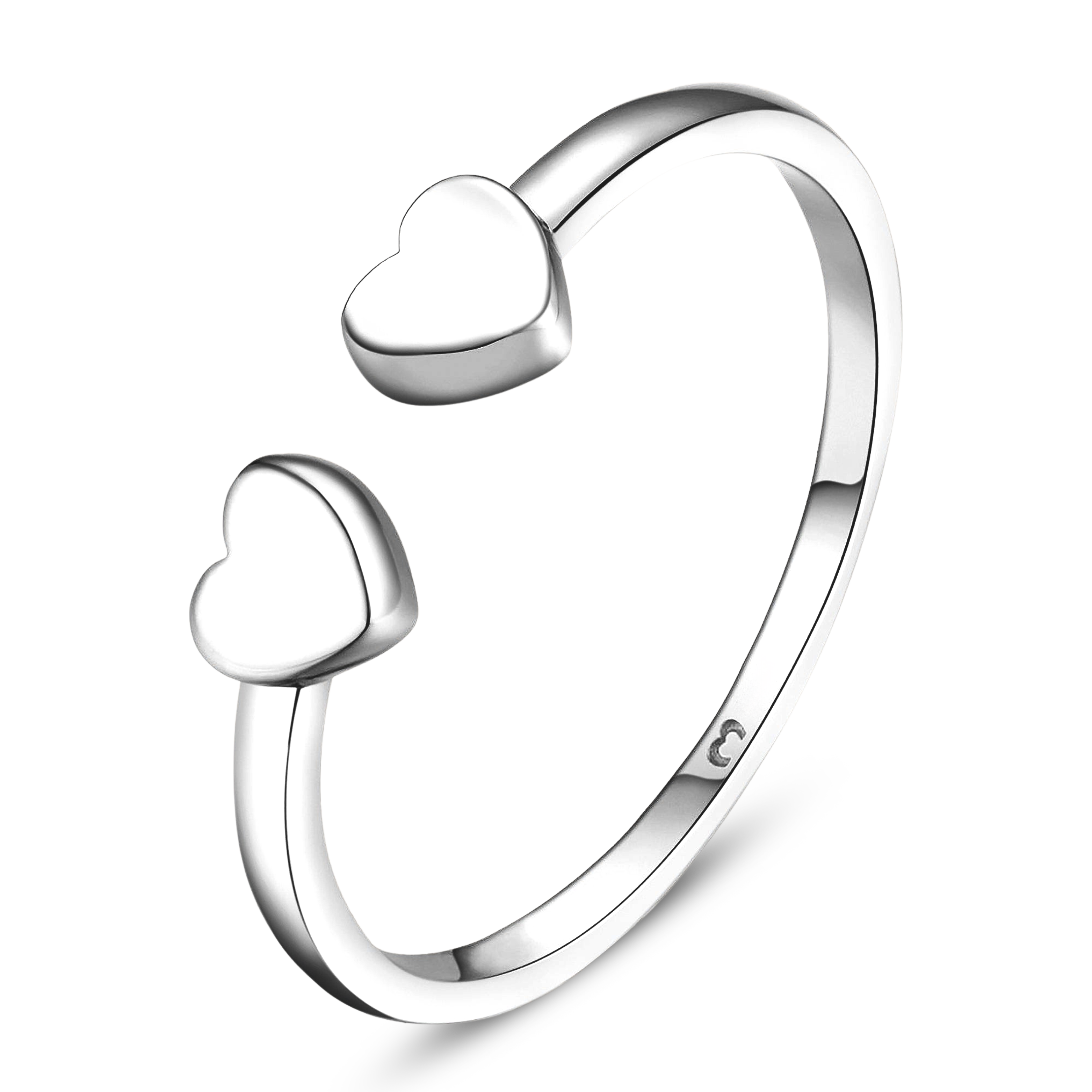 Duplo Heart Ring