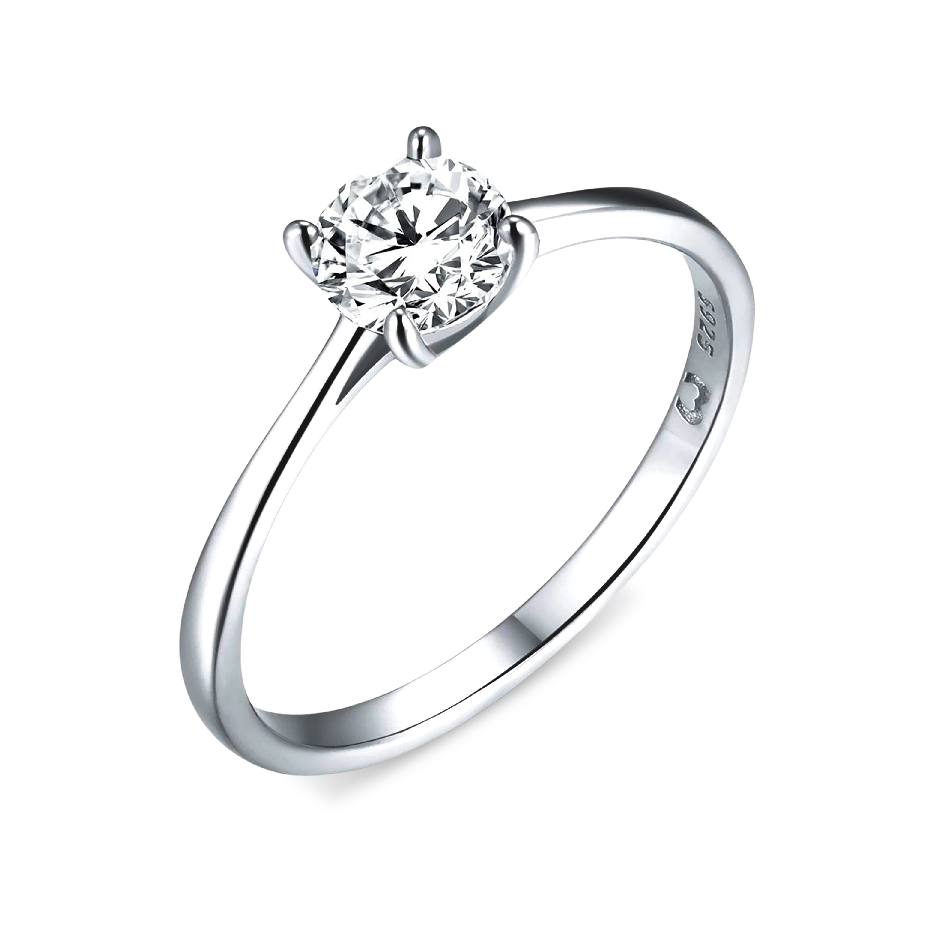 Round Zirconia Ring - Milas Jewels Shop