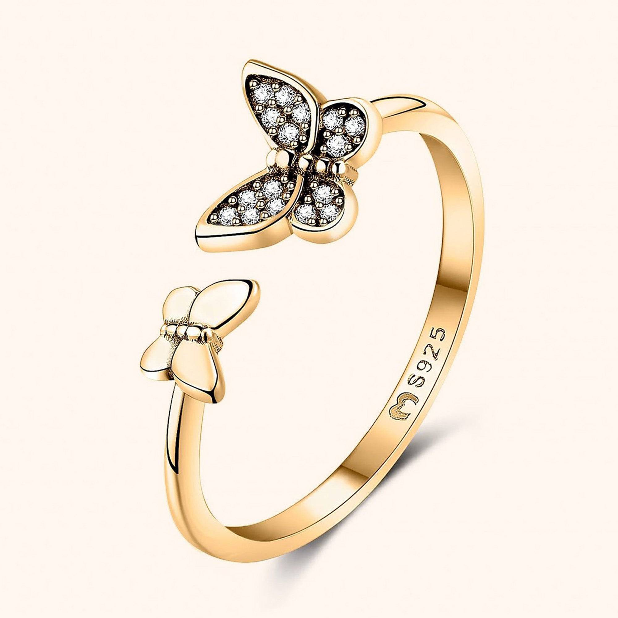 "Little Butterflies" Ring - Milas Jewels Shop