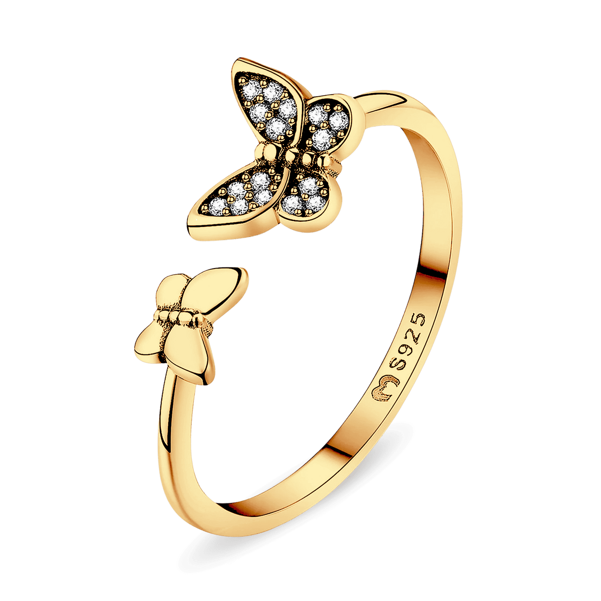 Little Butterflies Ring - Milas Jewels Shop