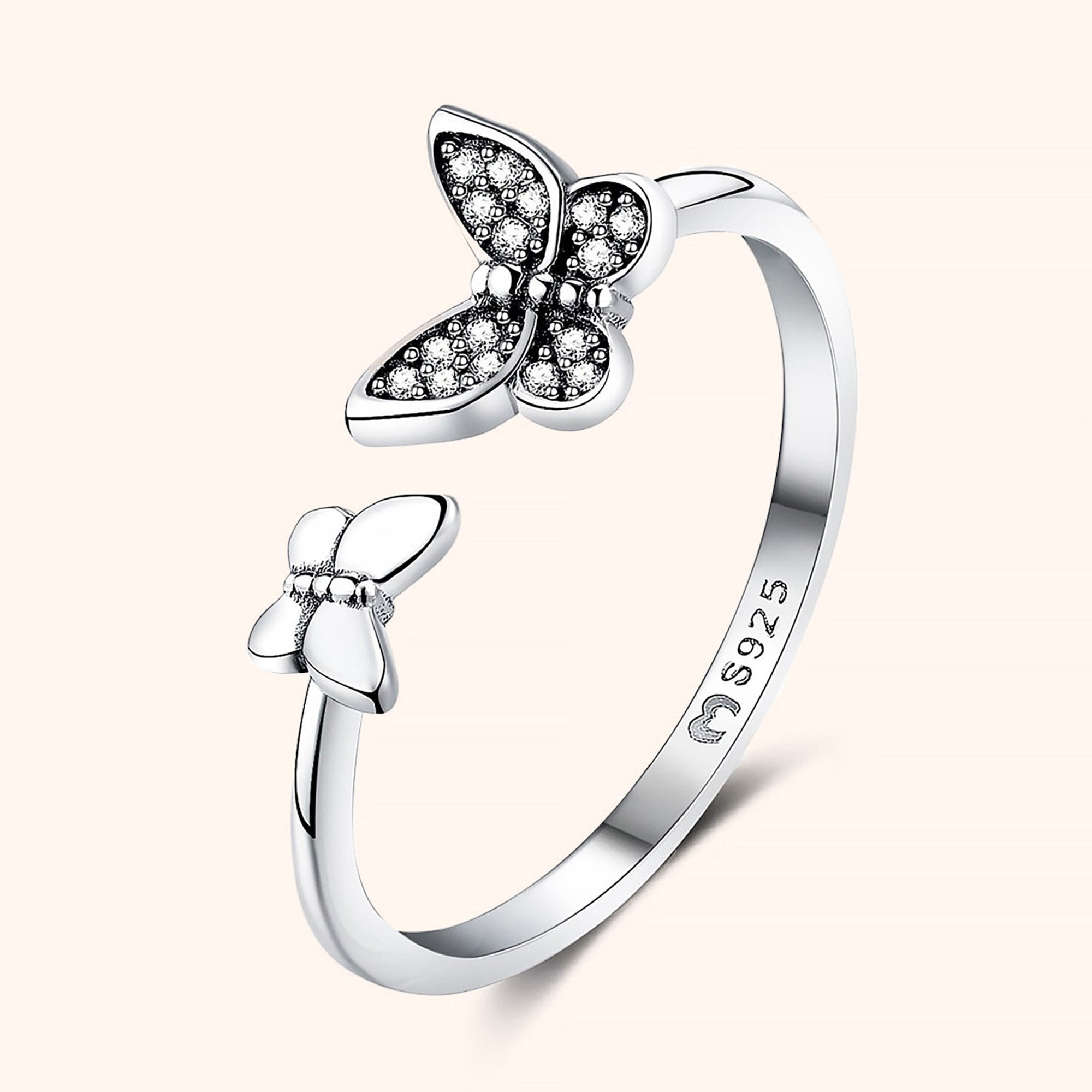 "Little Butterflies" Ring - Milas Jewels Shop