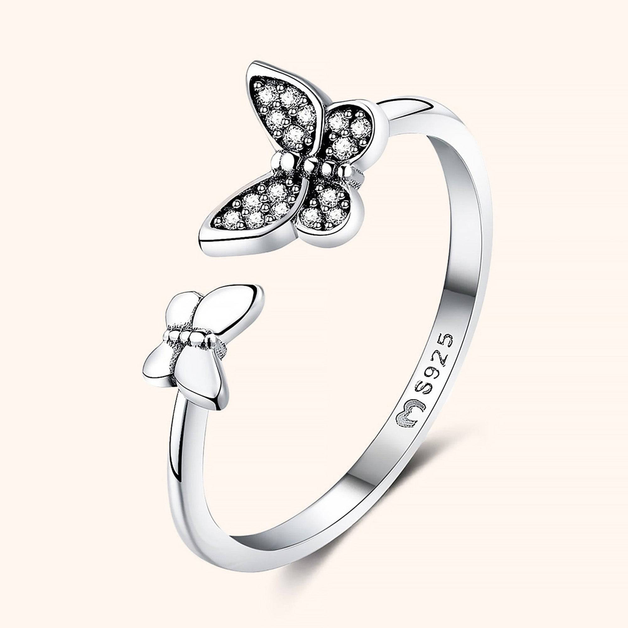 "Little Butterflies" Ring - Milas Jewels Shop