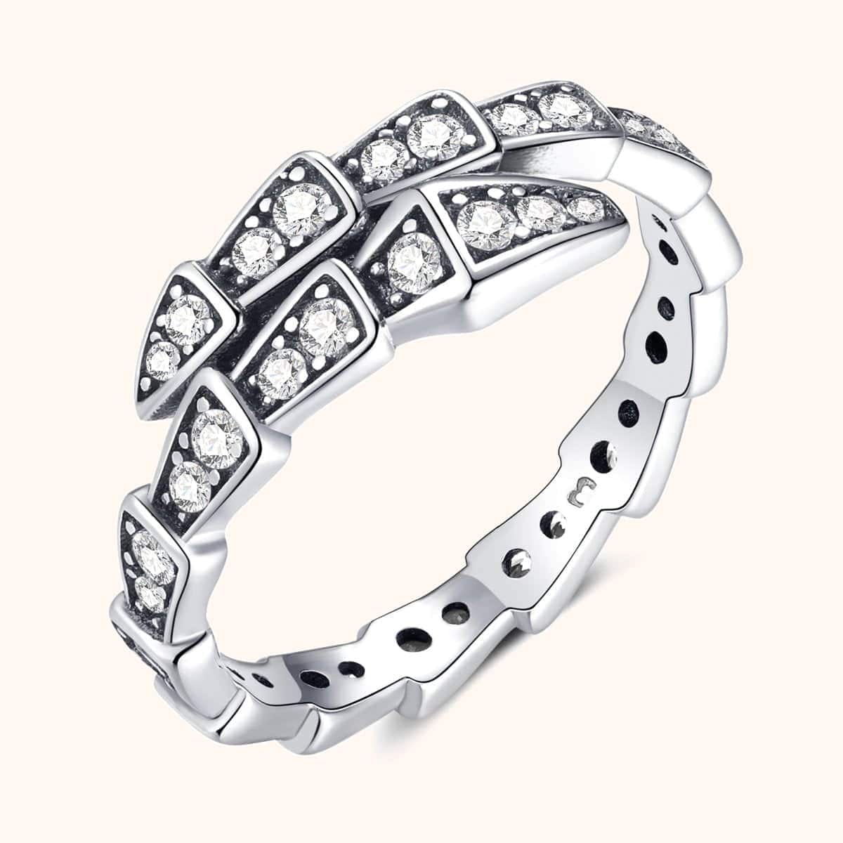 Shining Viper Ring - Milas Jewels Shop