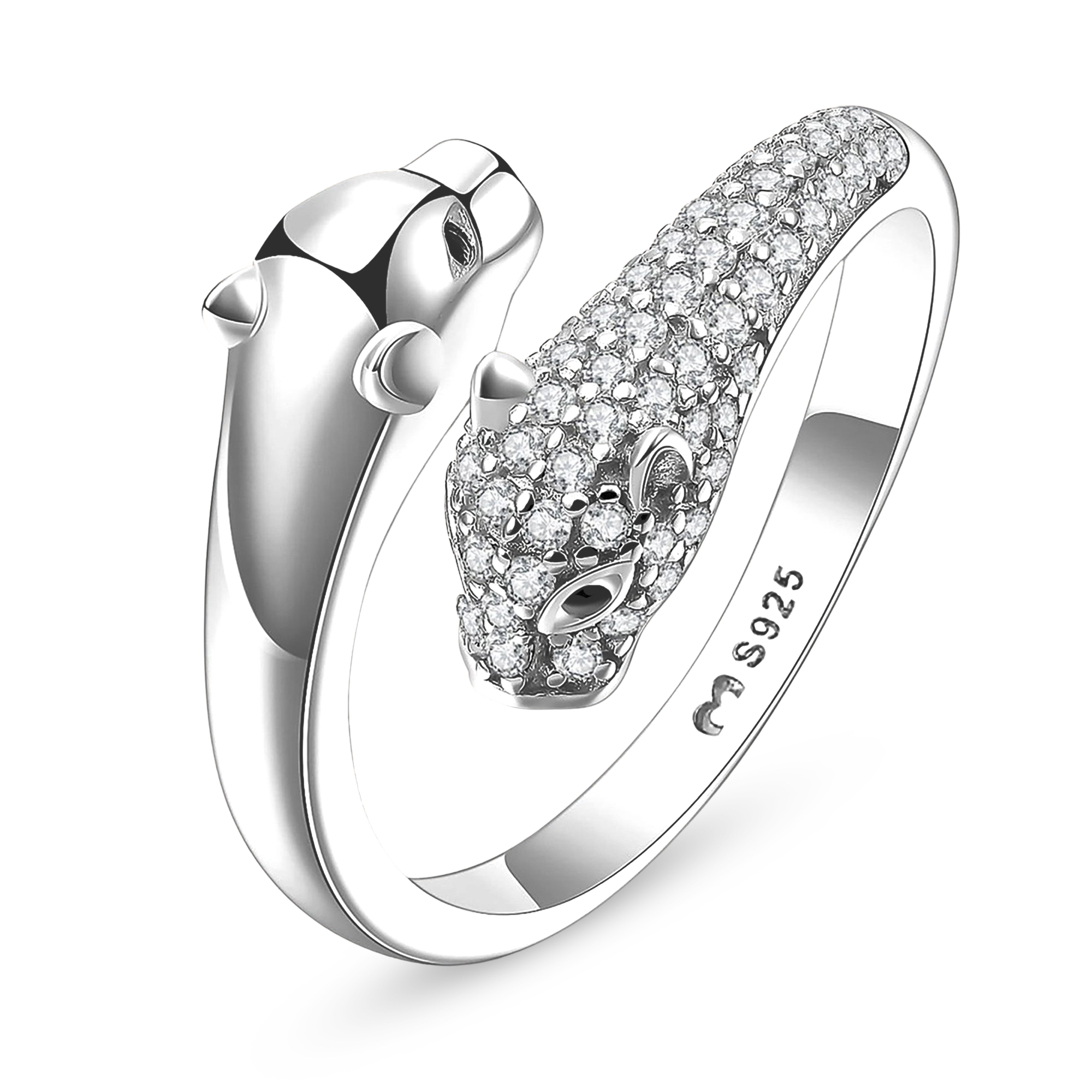 Sparkling Panther Ring - Milas Jewels Shop