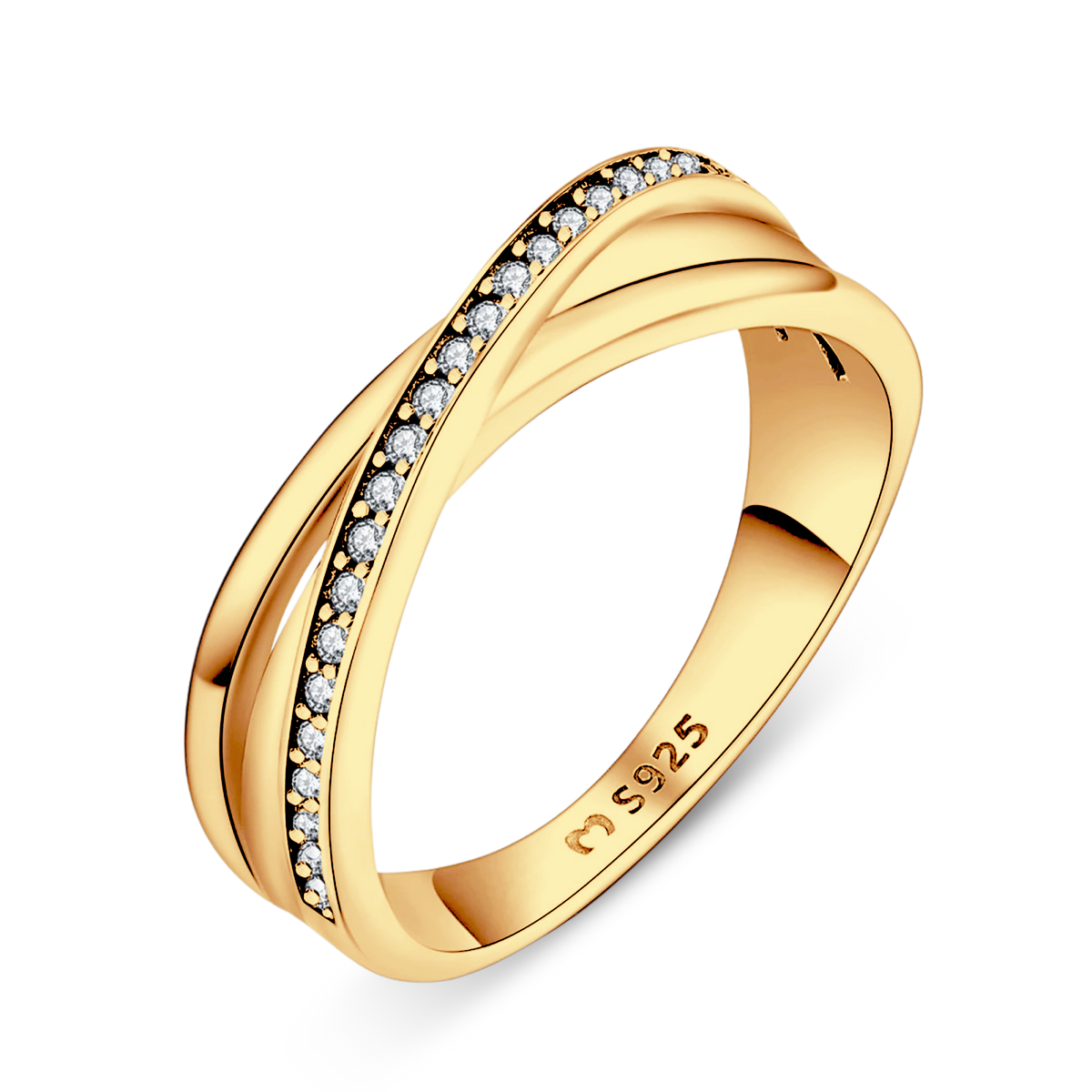 Linear Glow Ring - Milas Jewels Shop