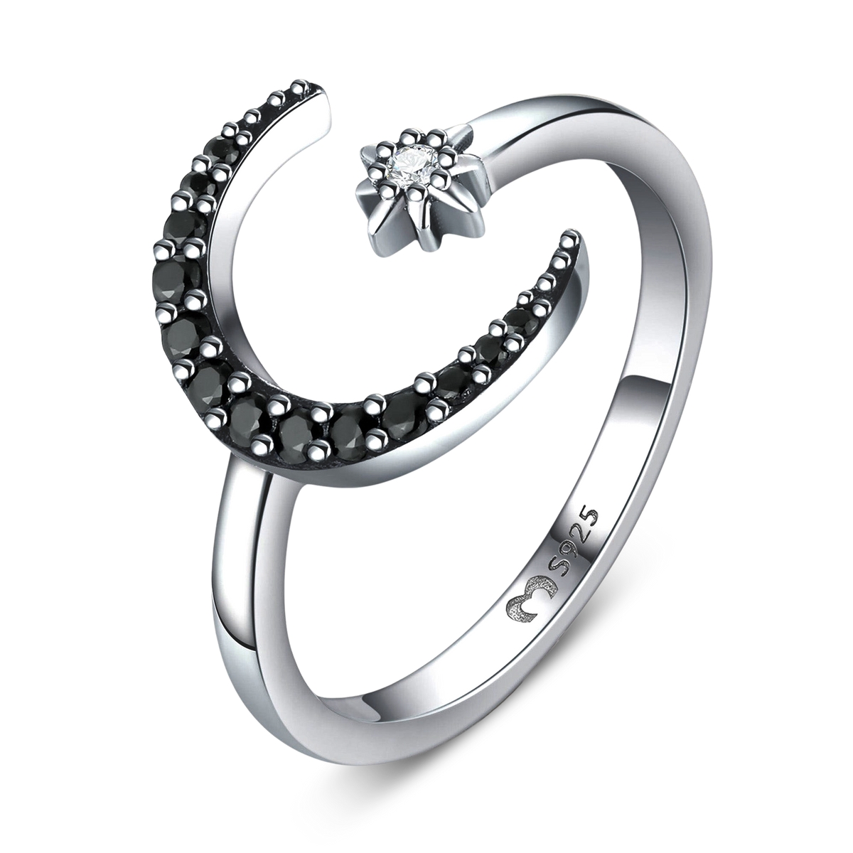Crescent Moon Ring - Milas Jewels Shop