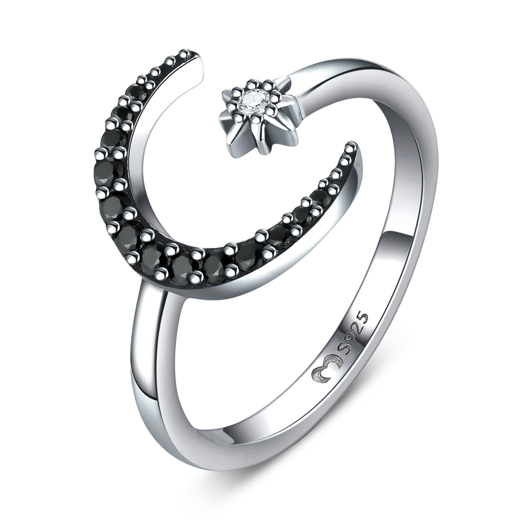 Crescent Moon Ring - Milas Jewels Shop