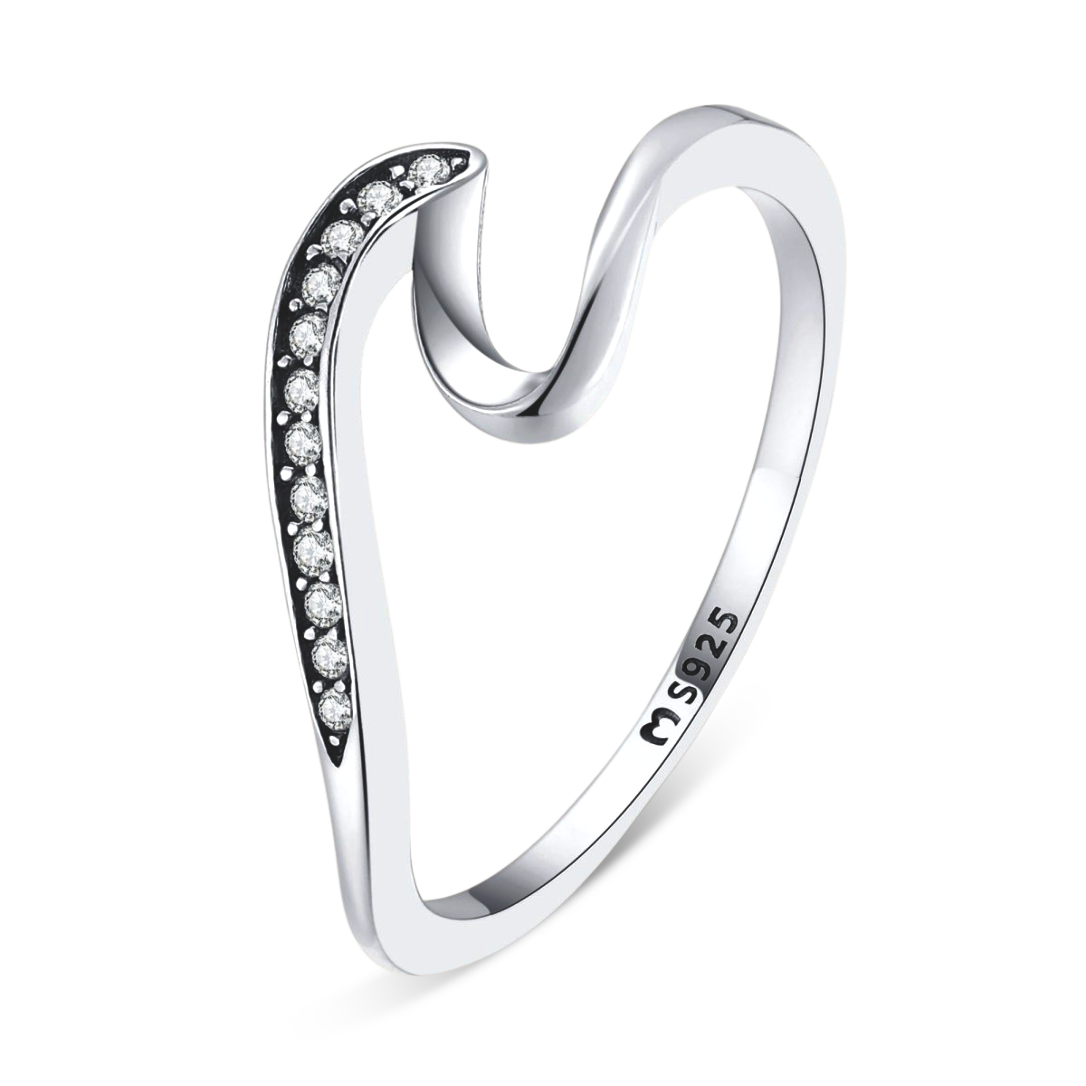 Lahar Wave Ring - Milas Jewels Shop