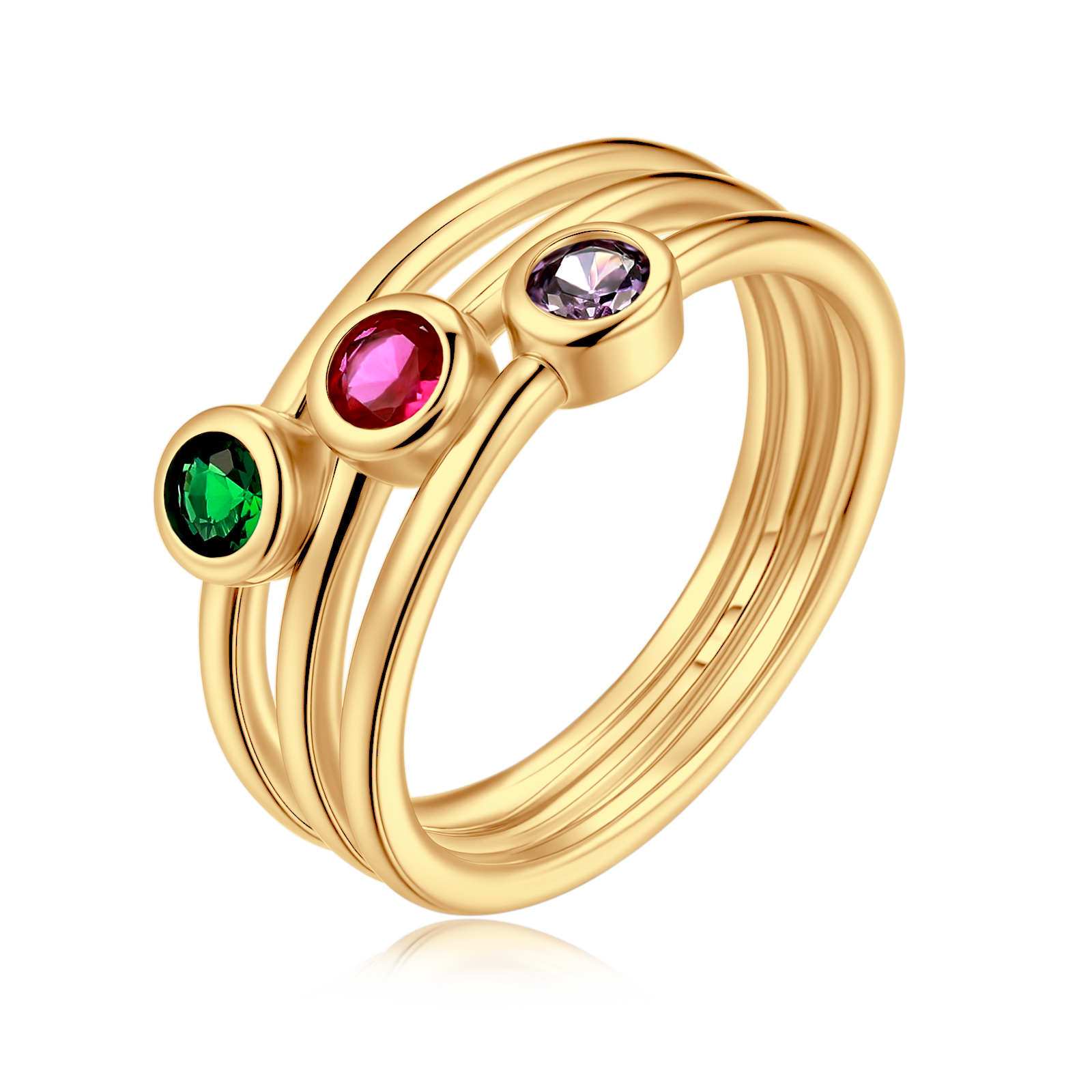 Triadic Ring - Milas Jewels Shop