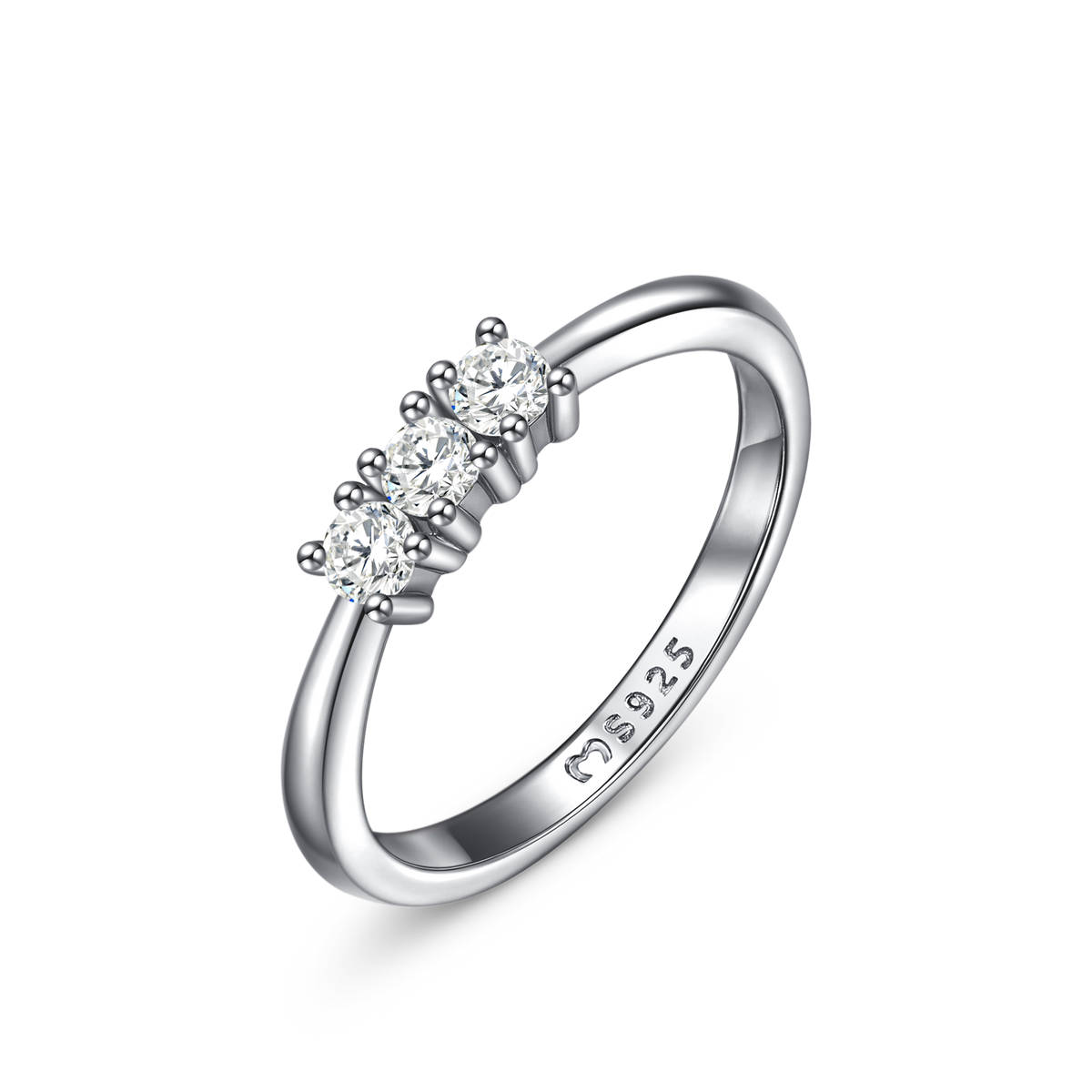 Three Luminous Ones Ring - Milas Jewels Shop